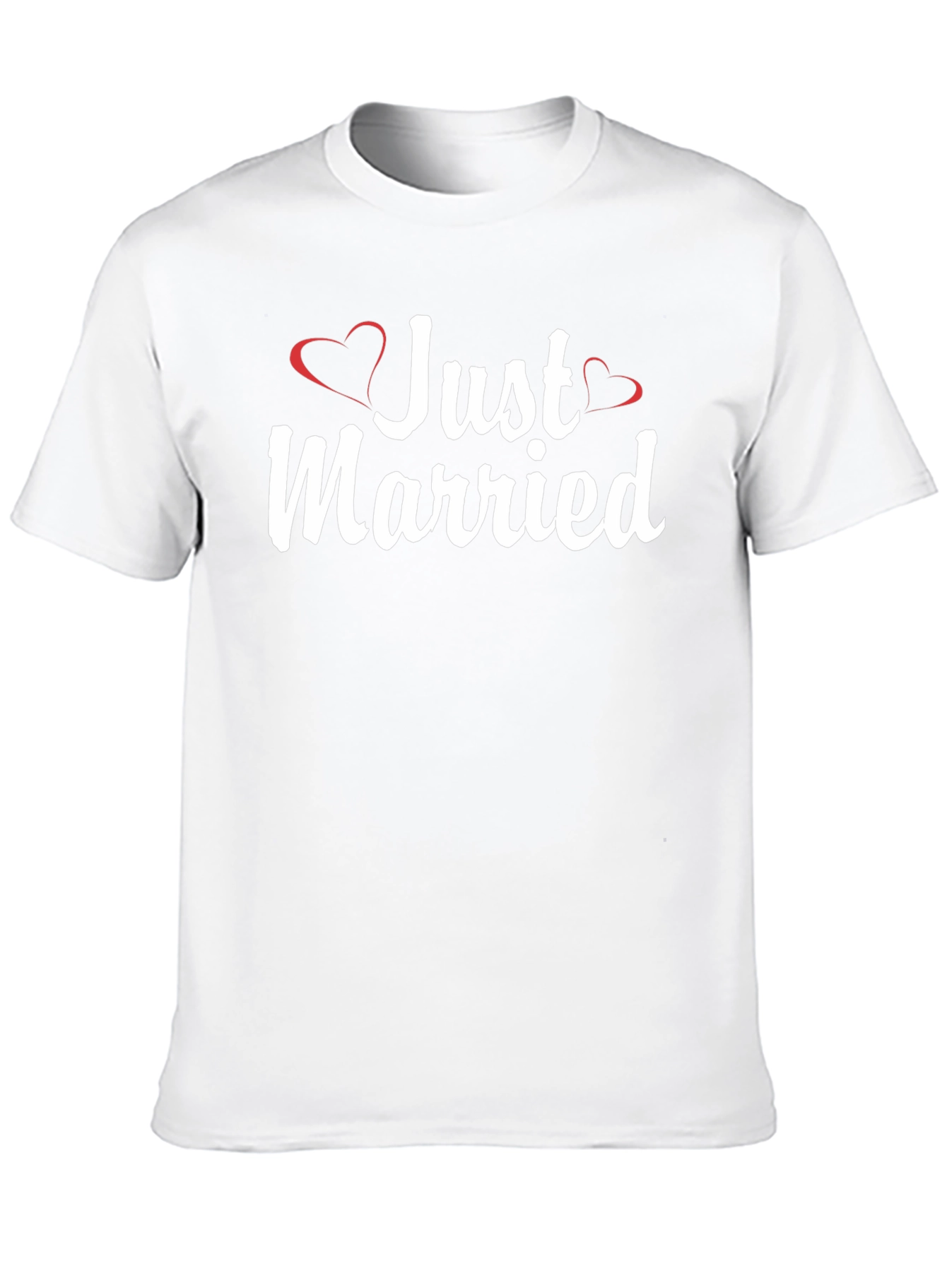 Just Married T-Shirt - Newlywed Celebration Tee