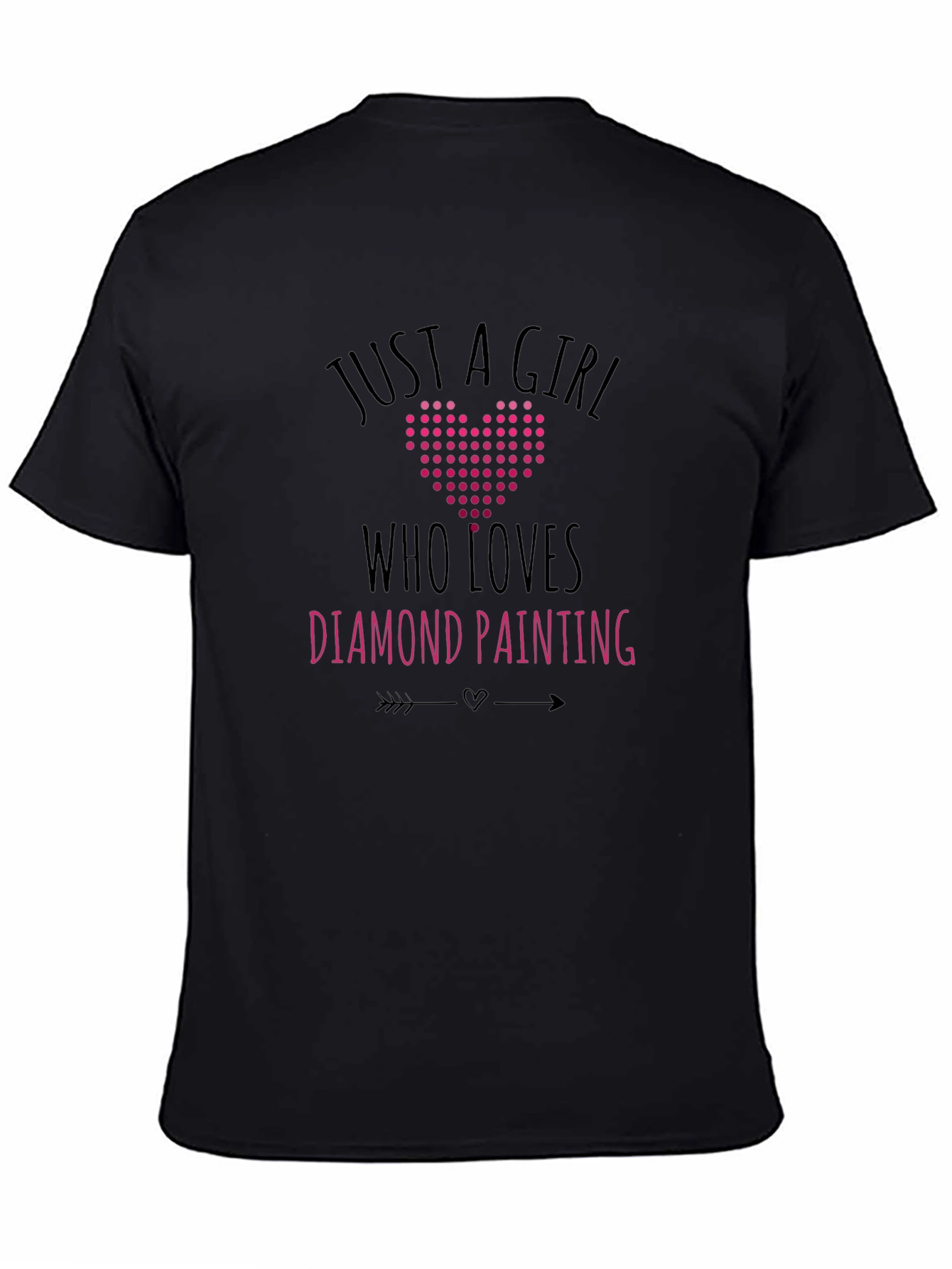 Just A Girl Who Loves Diamond Painting T-Shirt