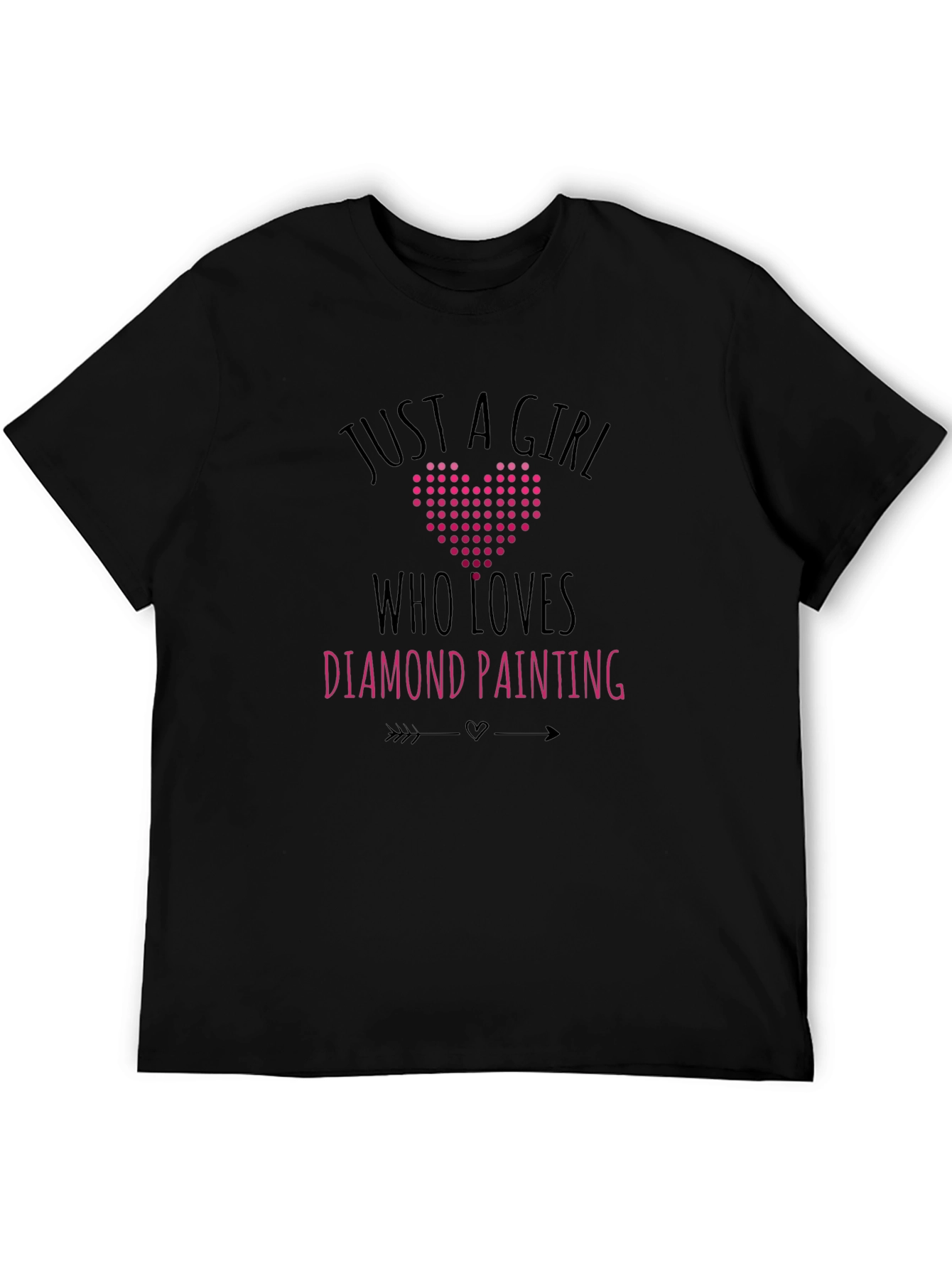 Just A Girl Who Loves Diamond Painting T-Shirt