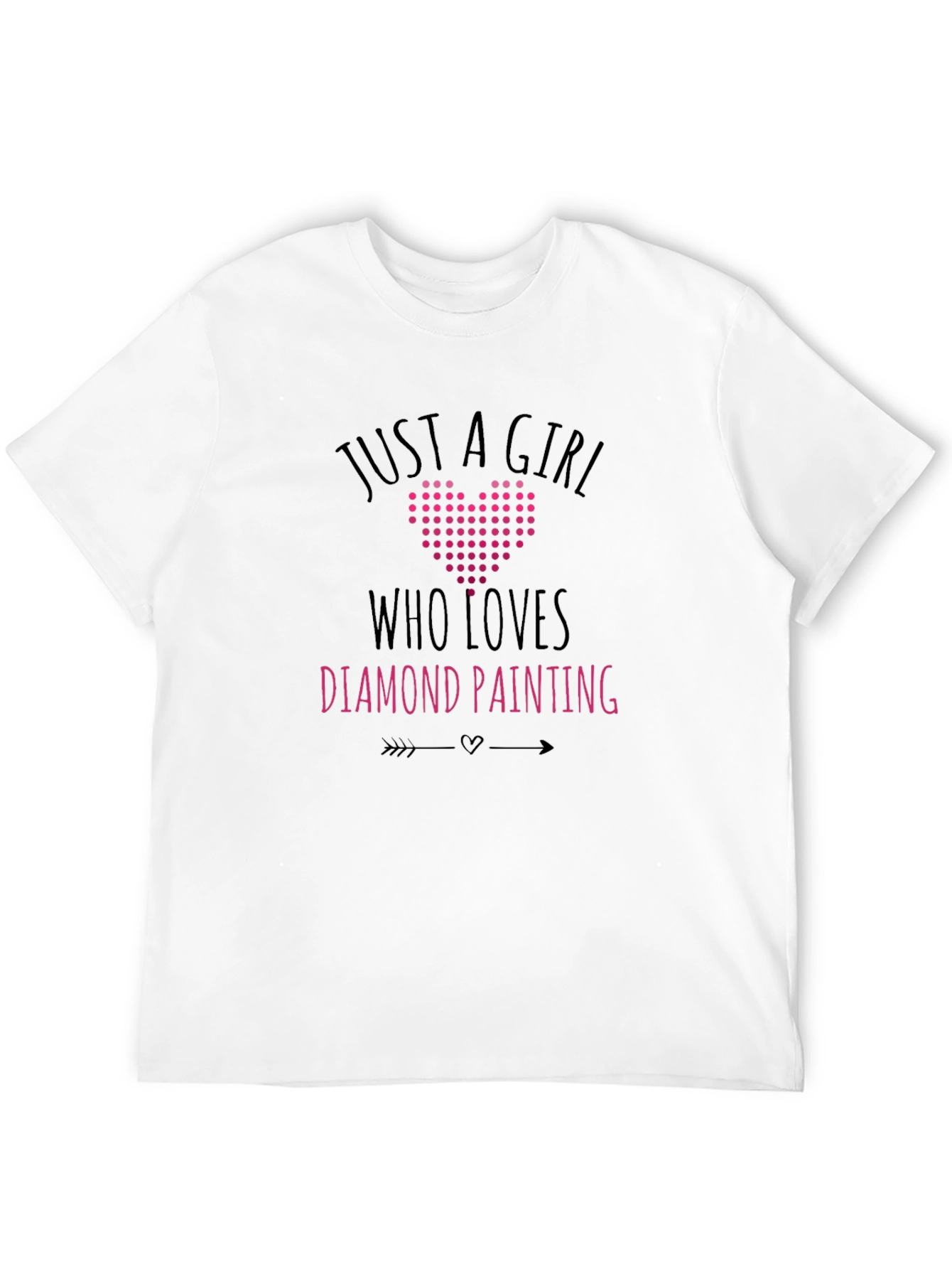 Just A Girl Who Loves Diamond Painting T-Shirt