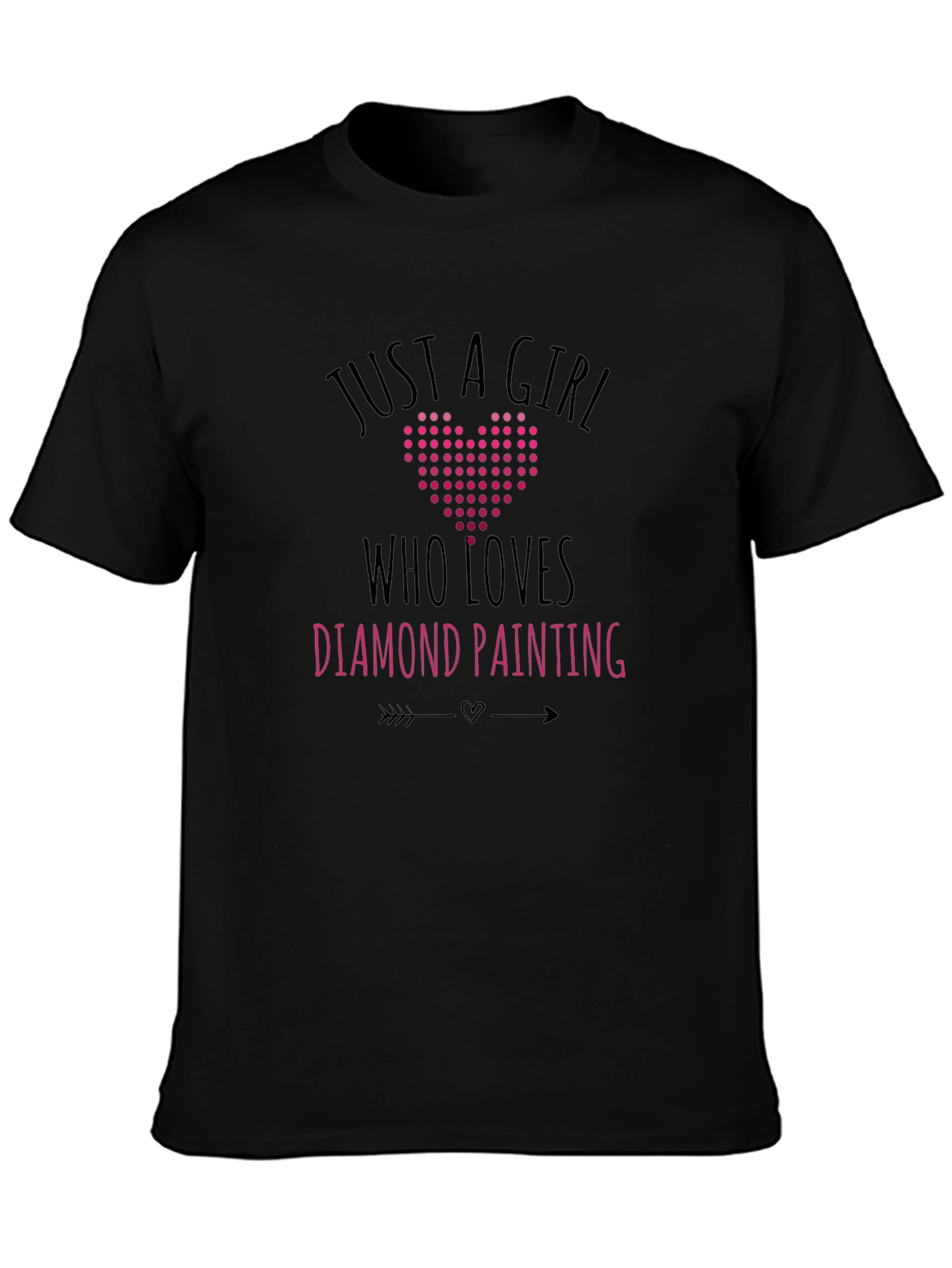 Just A Girl Who Loves Diamond Painting T-Shirt