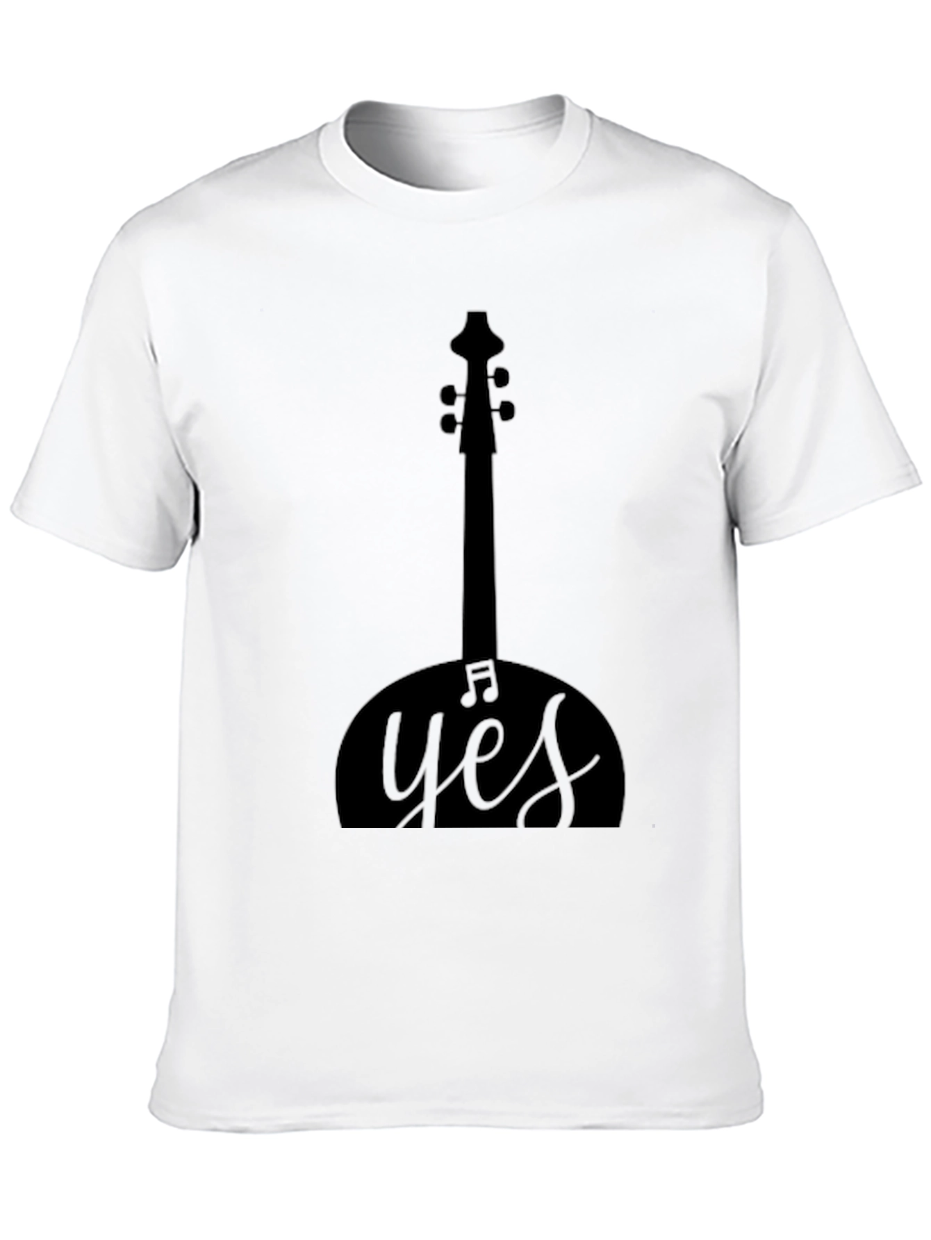 Yes Music T-Shirt Black Graphic Tee