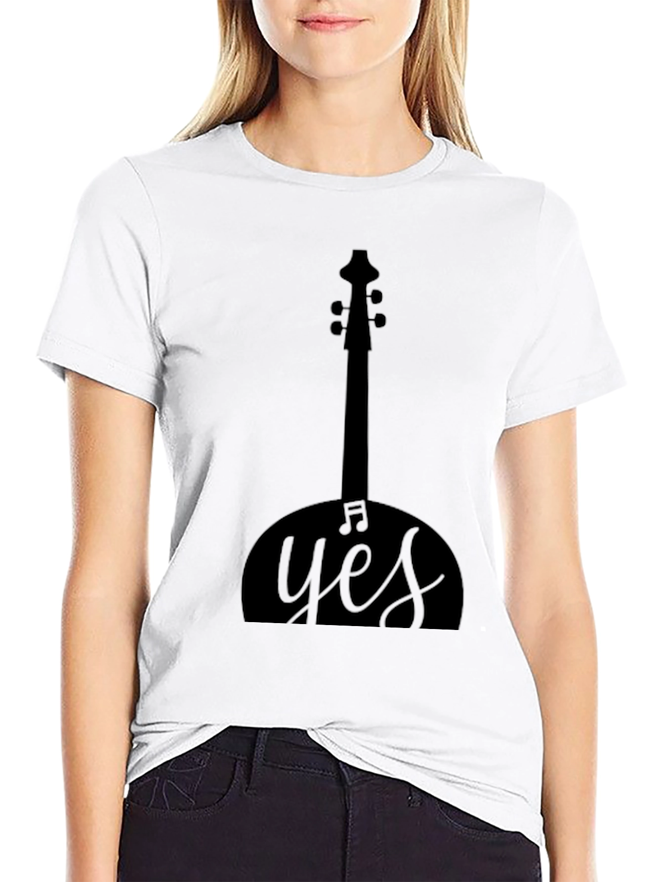 Yes Music T-Shirt Black Graphic Tee
