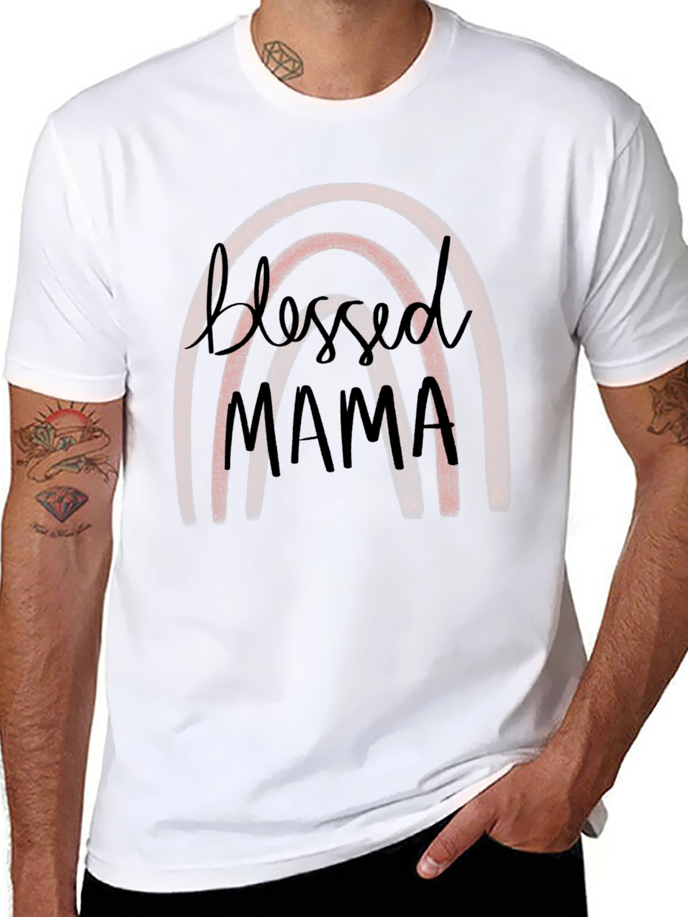 Blessed Mama Graphic Tee