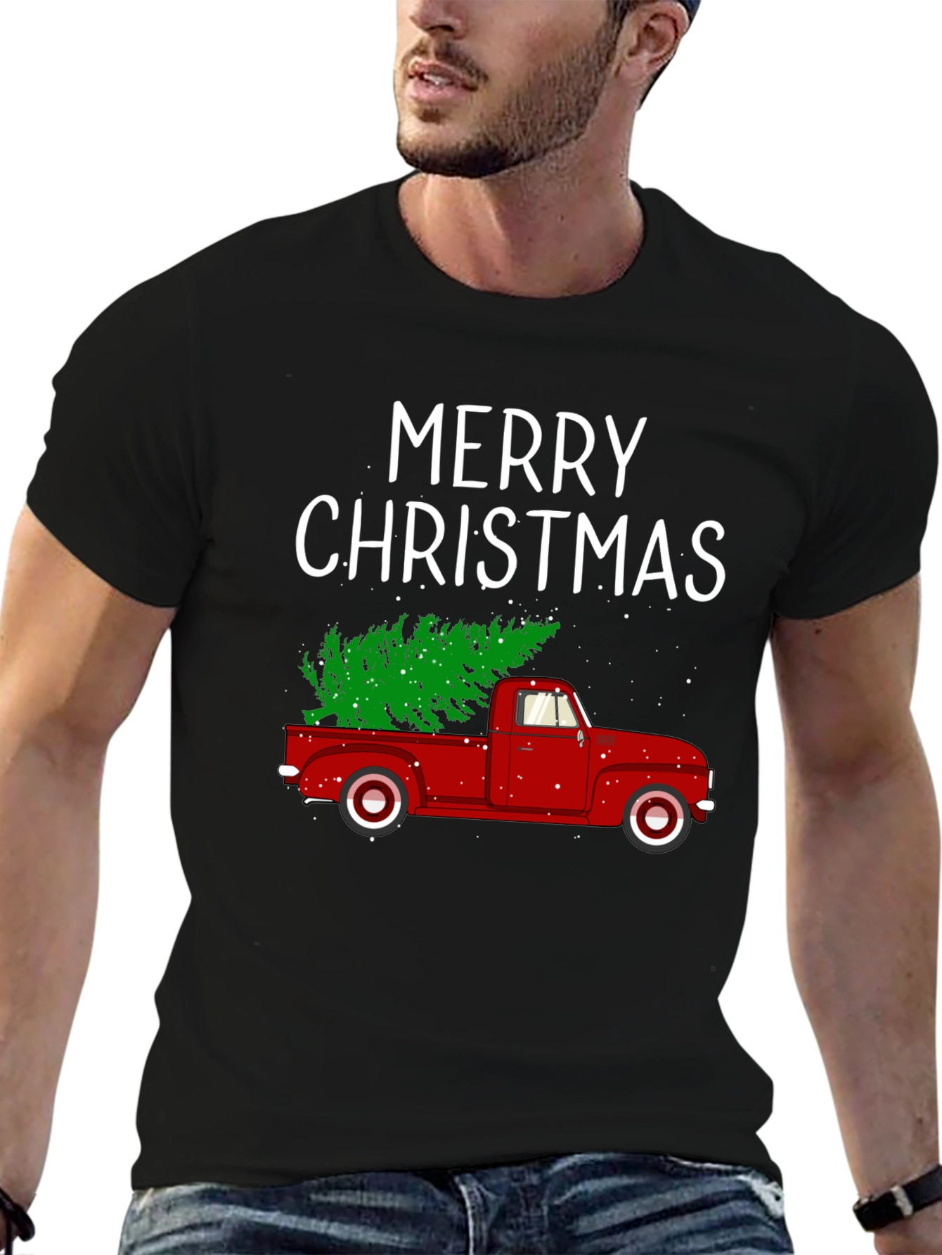 Merry Christmas Truck T-Shirt