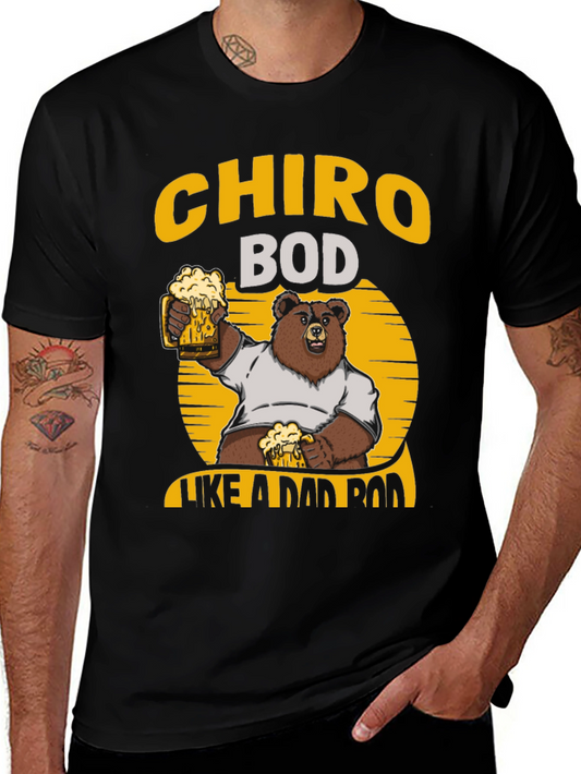 Chiro Bod T-Shirt - Bear with Beer