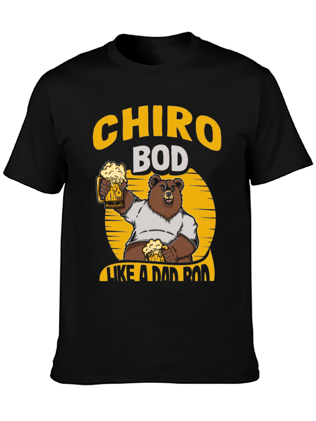 Chiro Bod T-Shirt - Bear with Beer