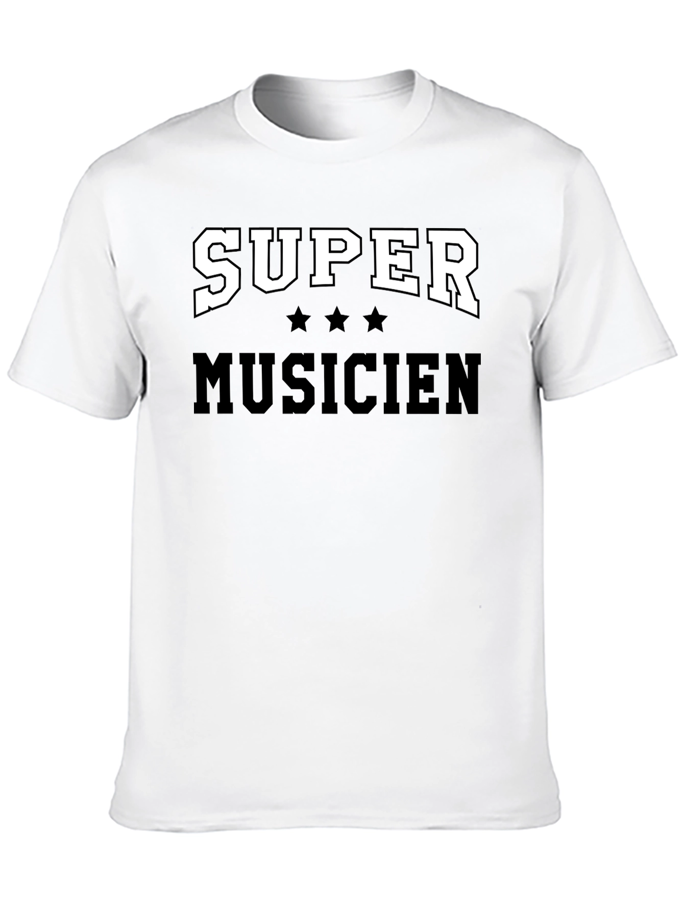 Super Musicien Graphic T-Shirt - Black