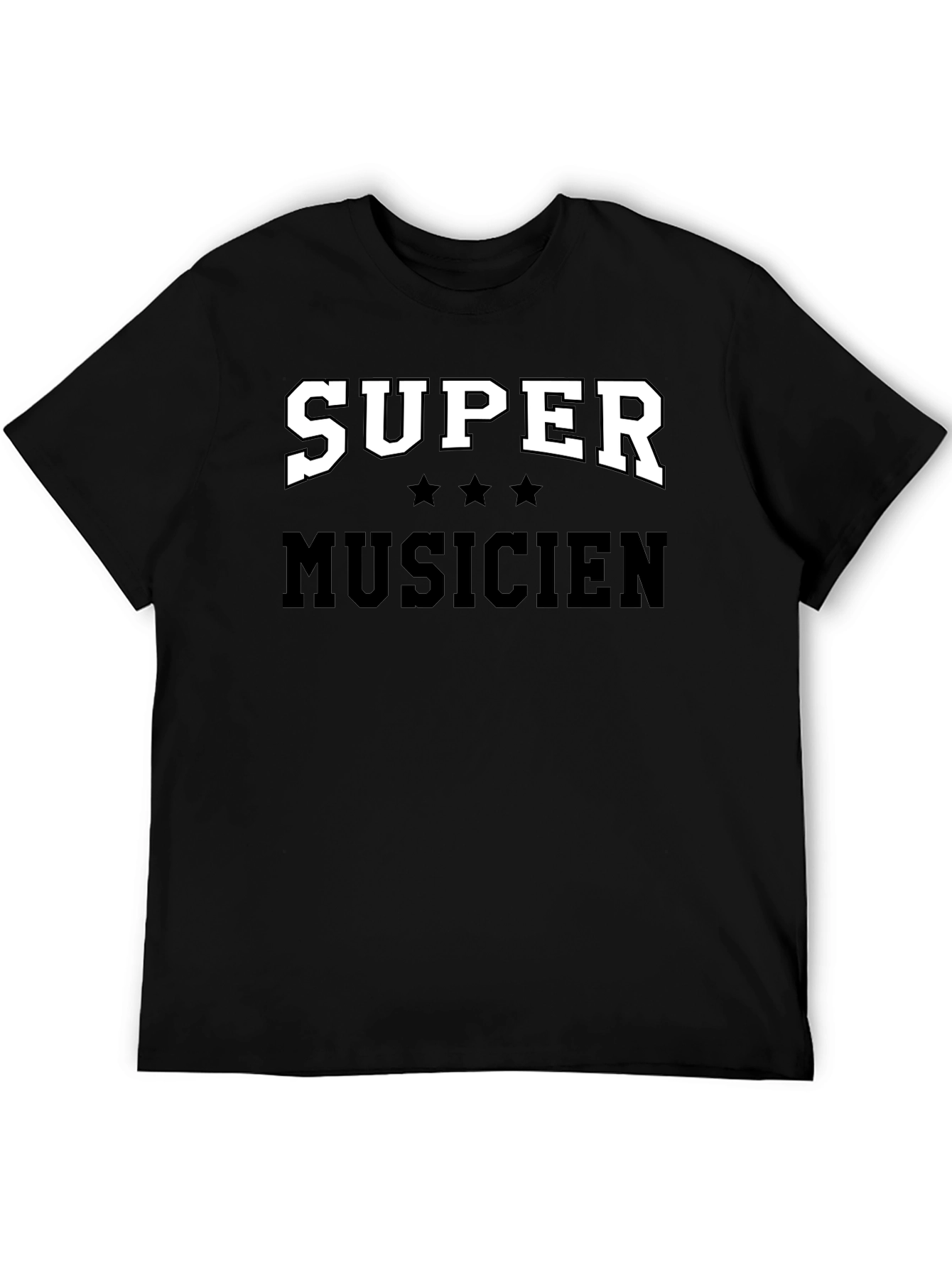 Super Musicien Graphic T-Shirt - Black