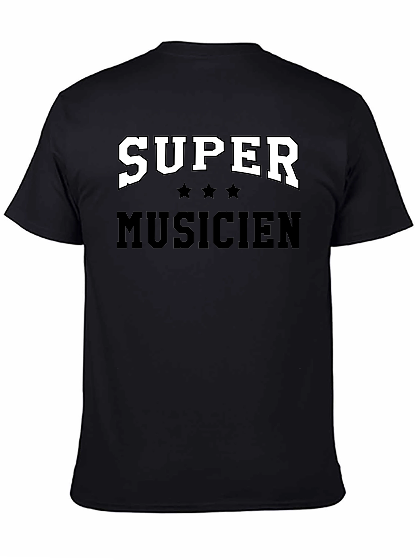 Super Musicien Graphic T-Shirt - Black