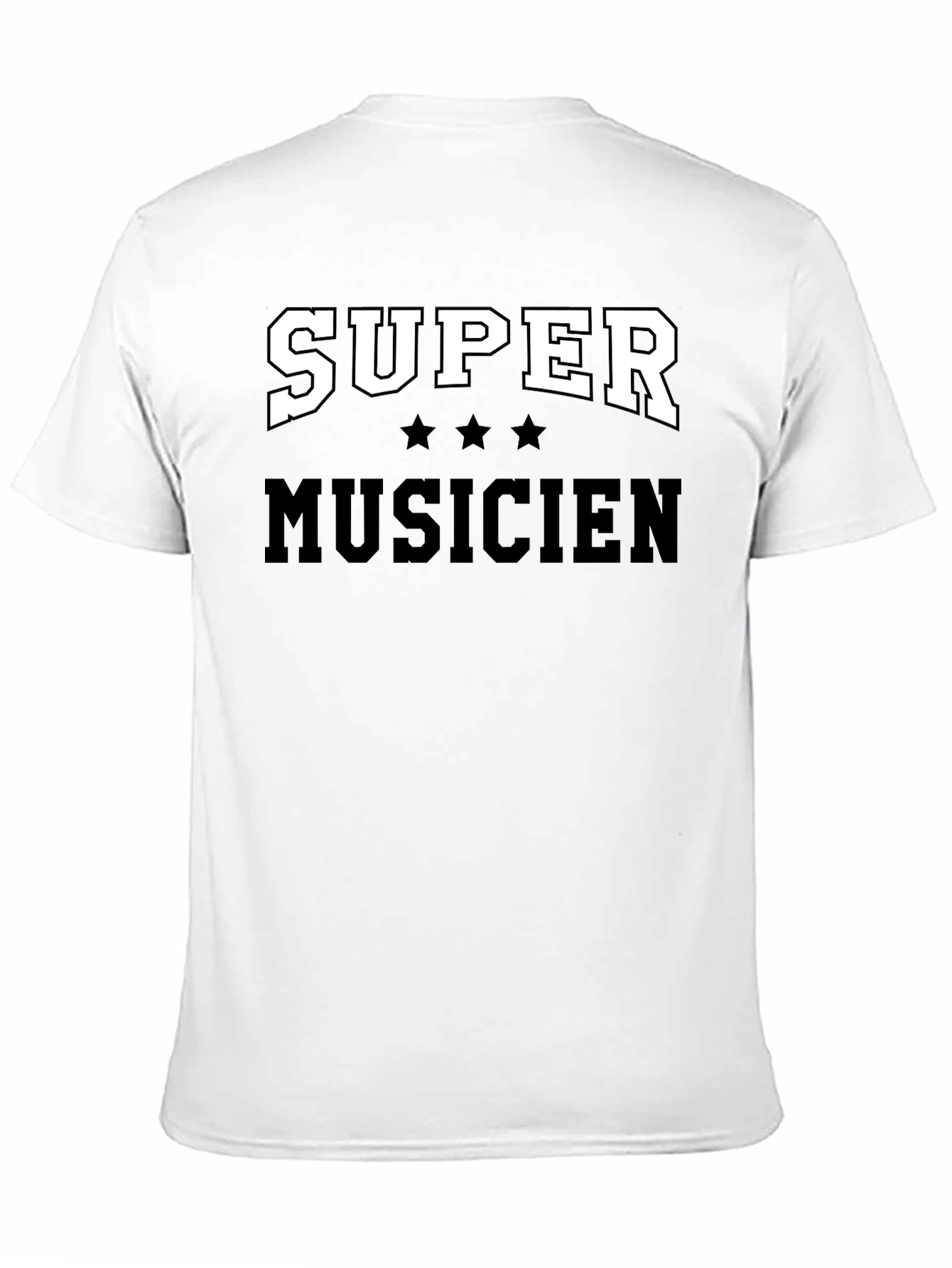 Super Musicien Graphic T-Shirt - Black