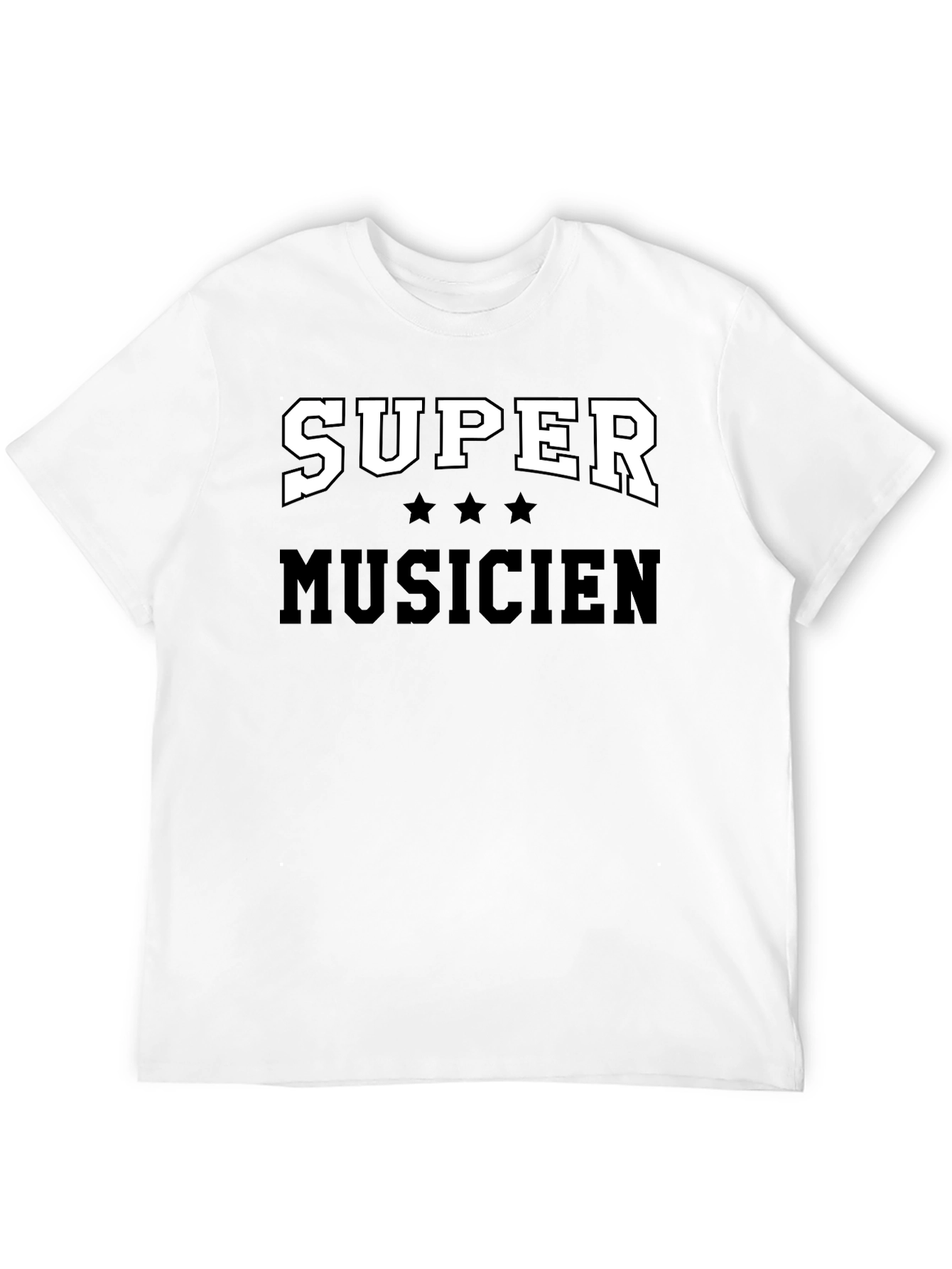 Super Musicien Graphic T-Shirt - Black