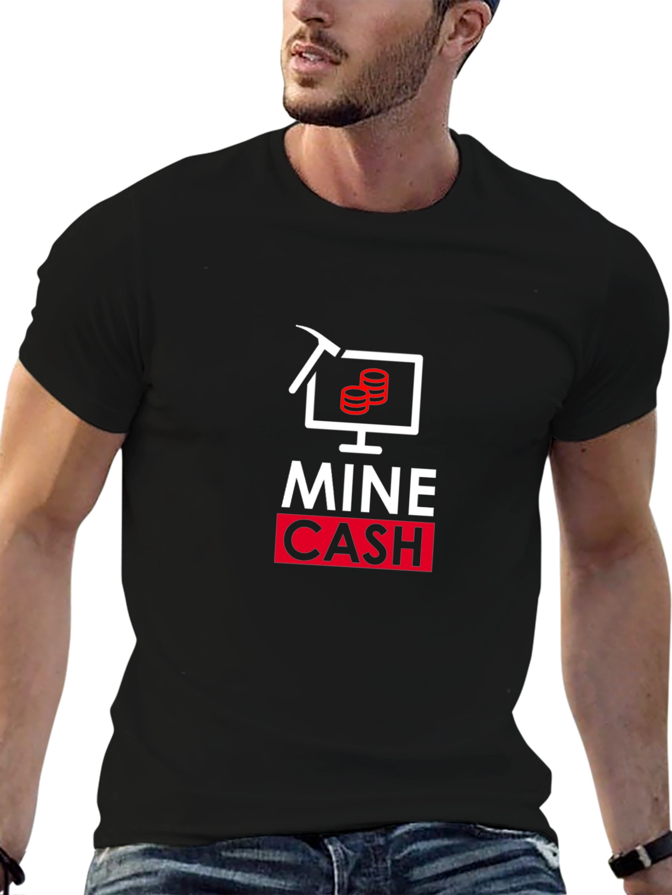 Mine Cash T-Shirt - Crypto Miner Tee