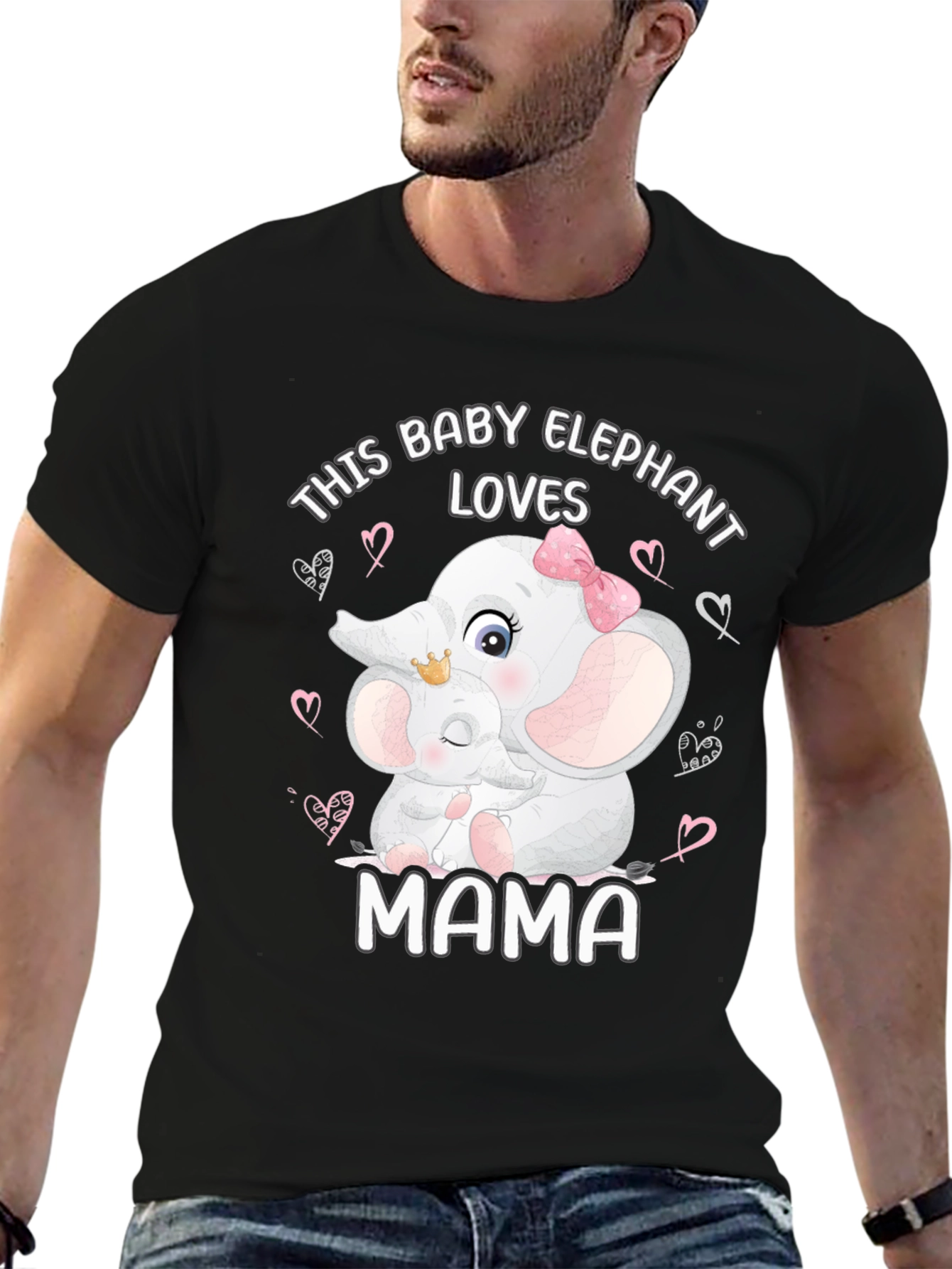 Elephant Mama Love T-Shirt