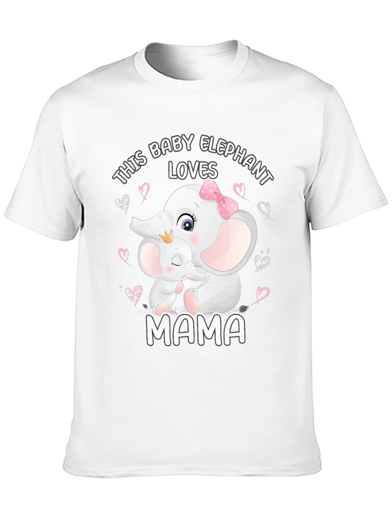 Elephant Mama Love T-Shirt