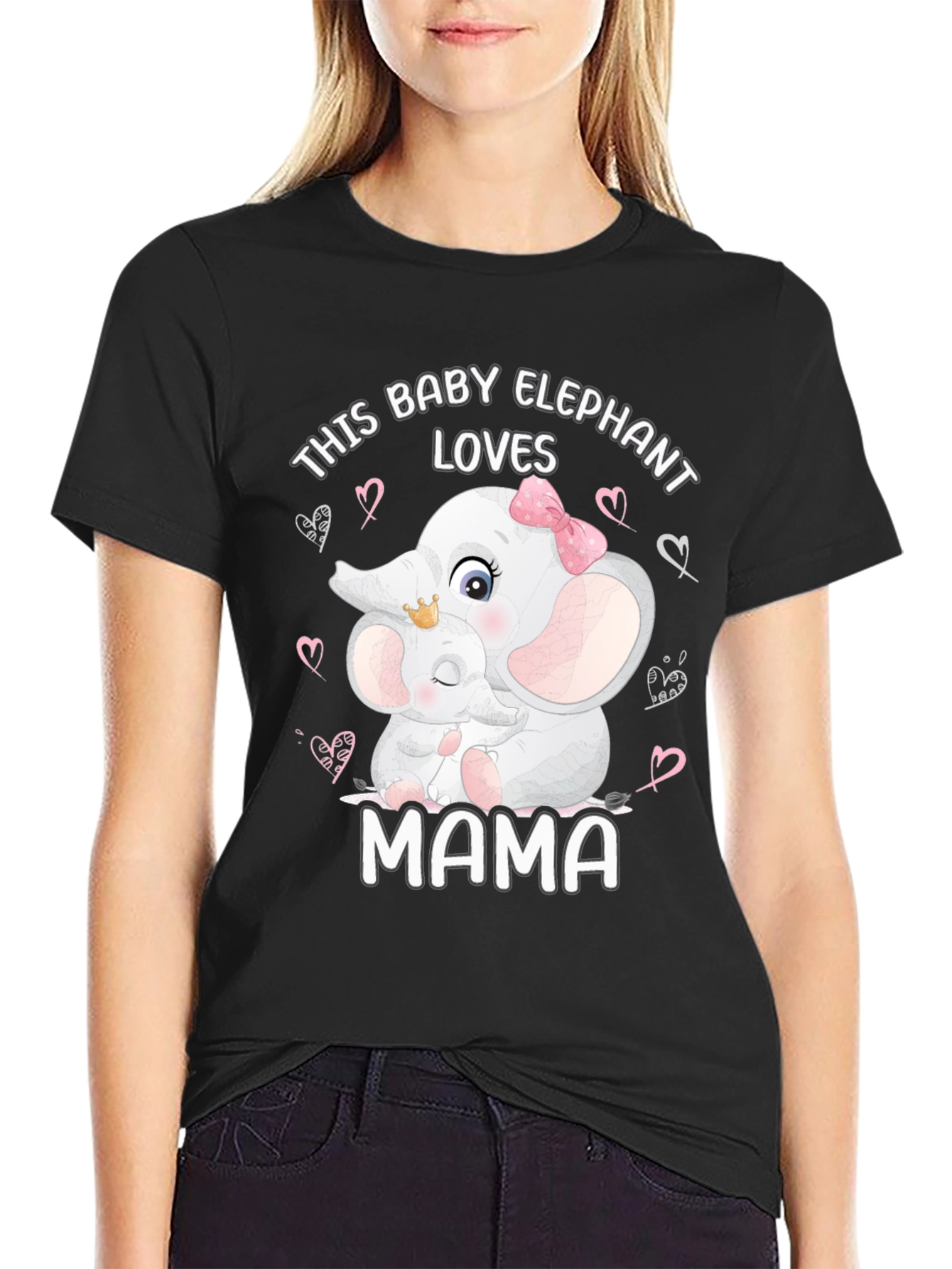 Elephant Mama Love T-Shirt