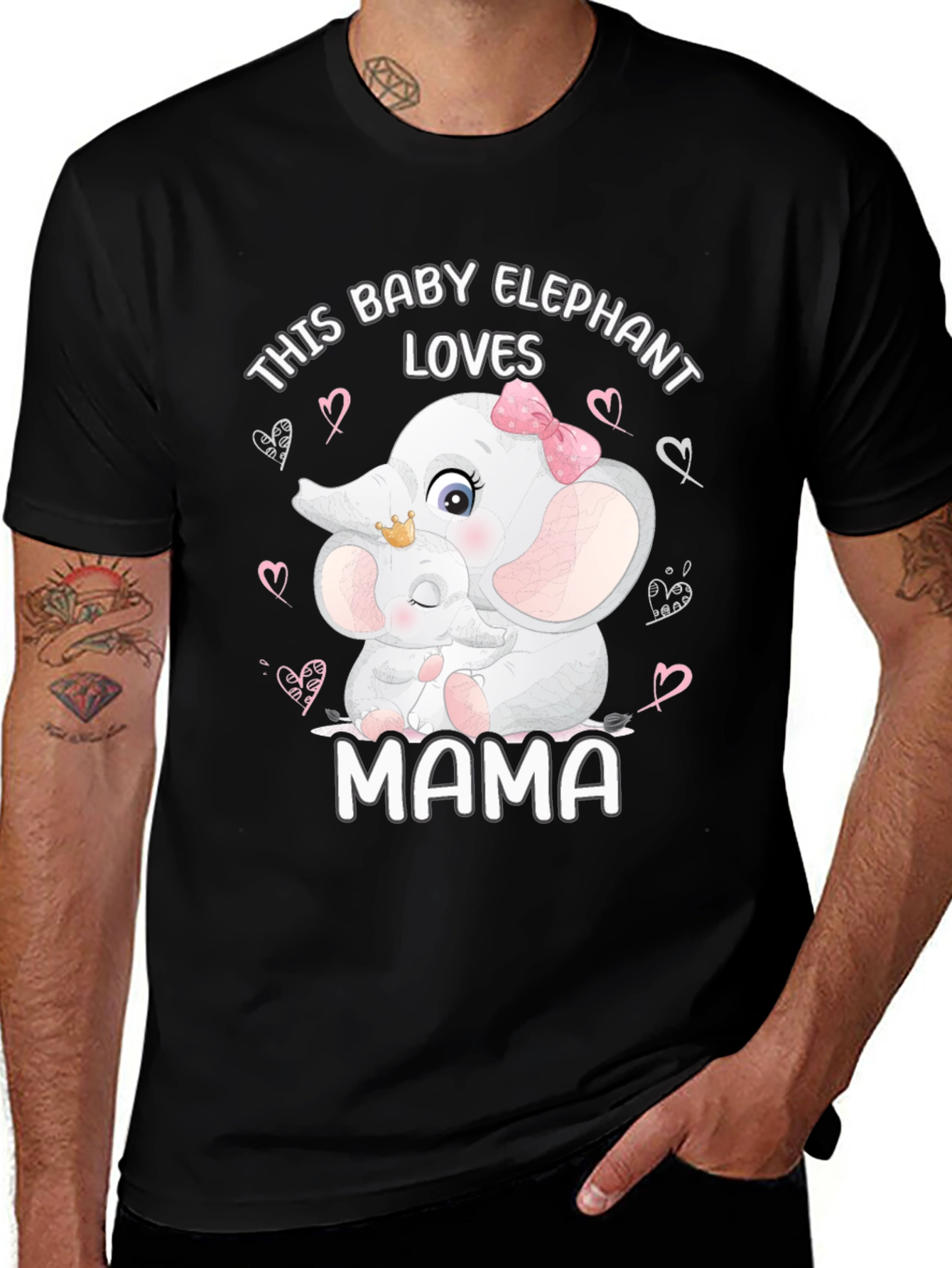 Elephant Mama Love T-Shirt
