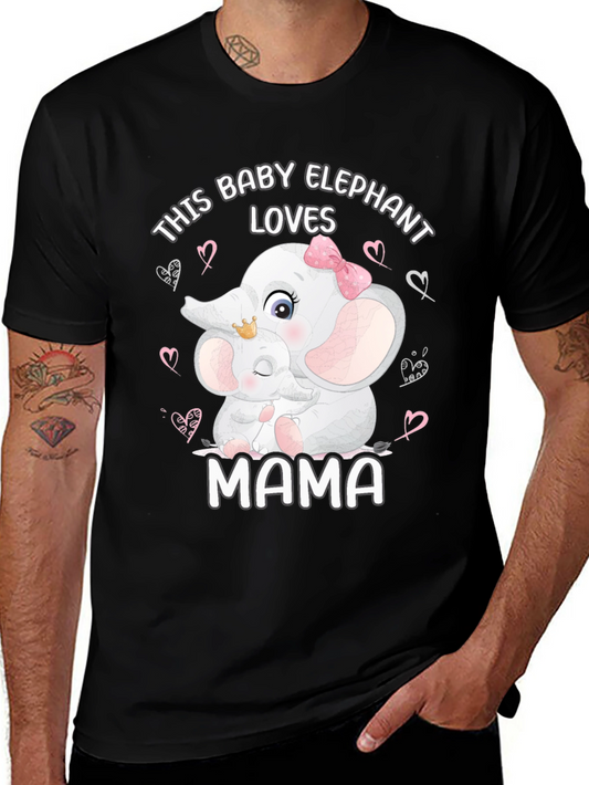 Elephant Mama Love T-Shirt