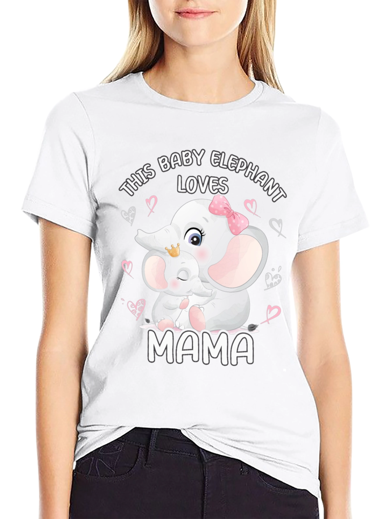 Elephant Mama Love T-Shirt