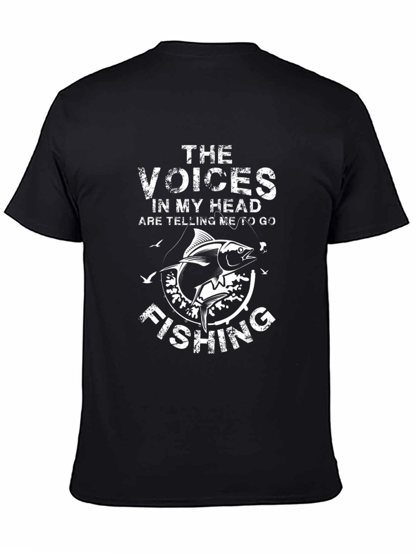 Voices Fishing Tee - Fun Angler T-Shirt