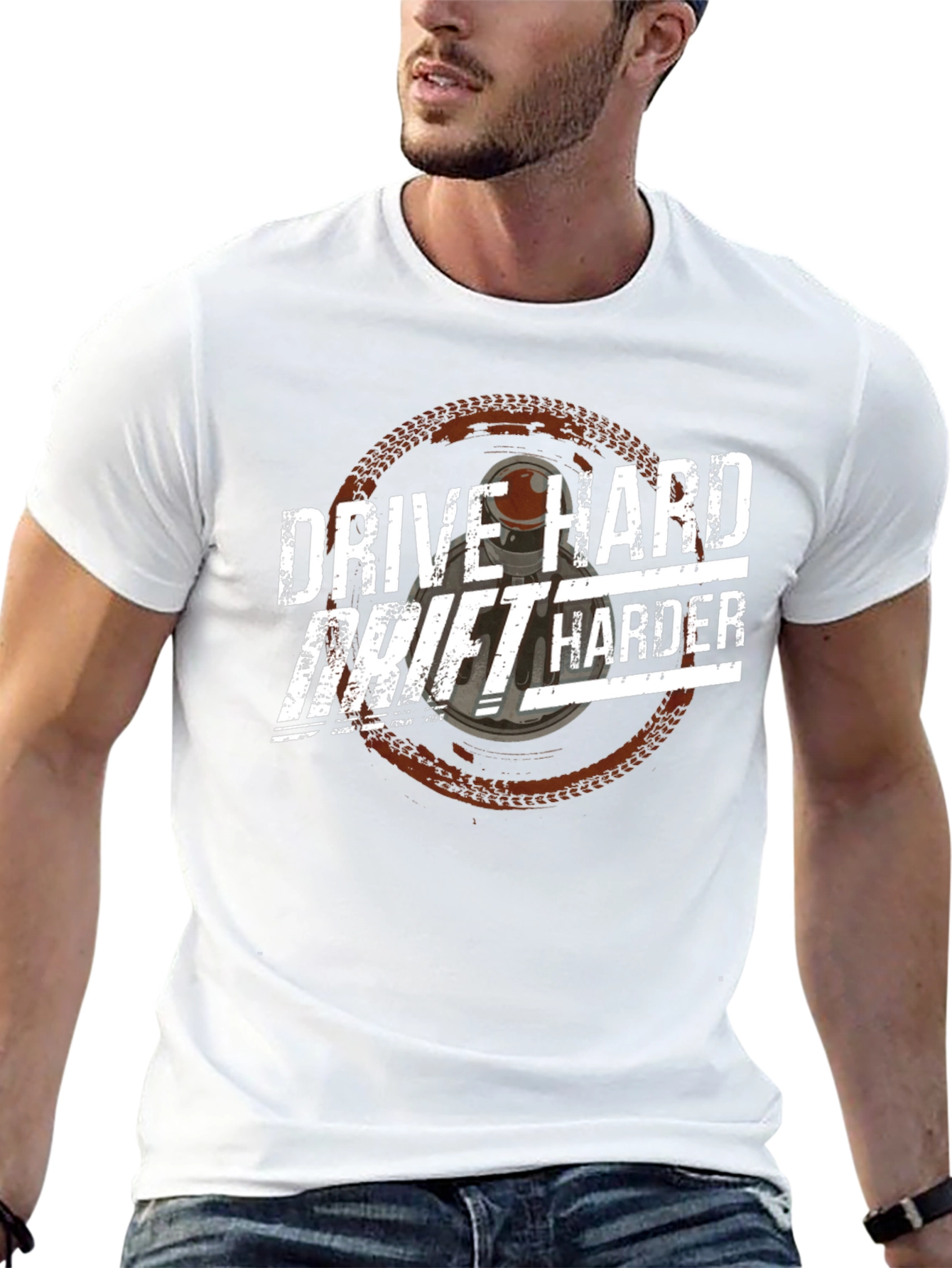 Drive Hard Drift Harder Graphic Tee