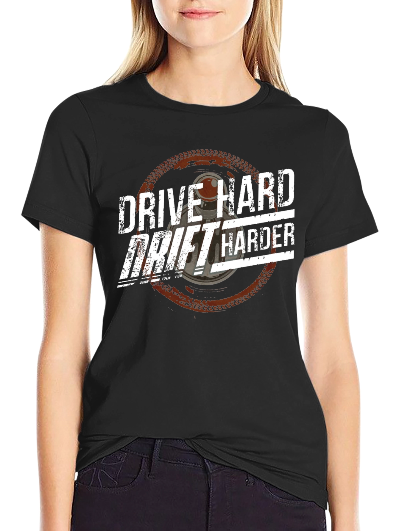 Drive Hard Drift Harder Graphic Tee