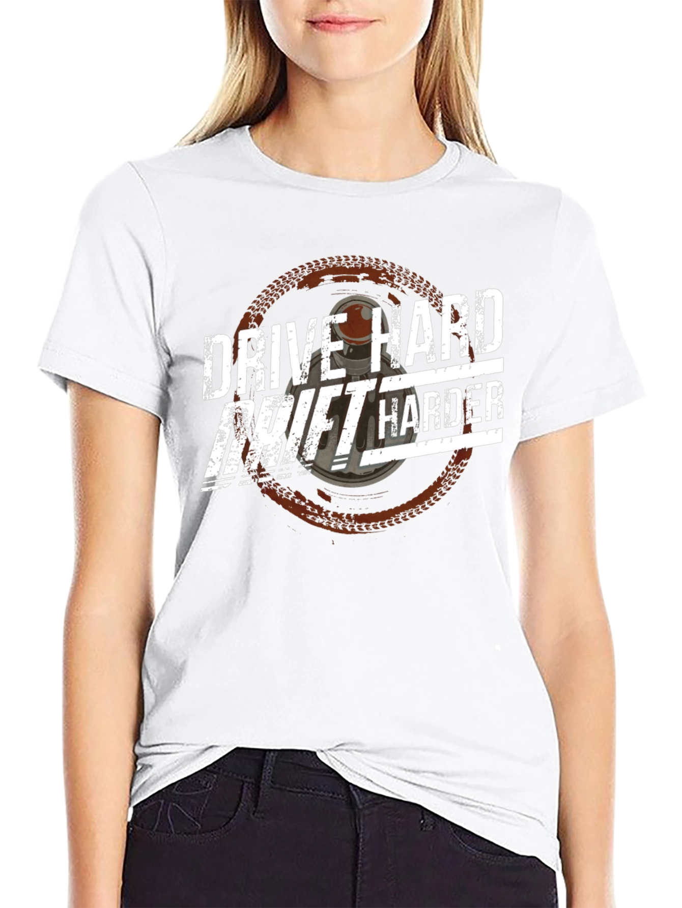 Drive Hard Drift Harder Graphic Tee