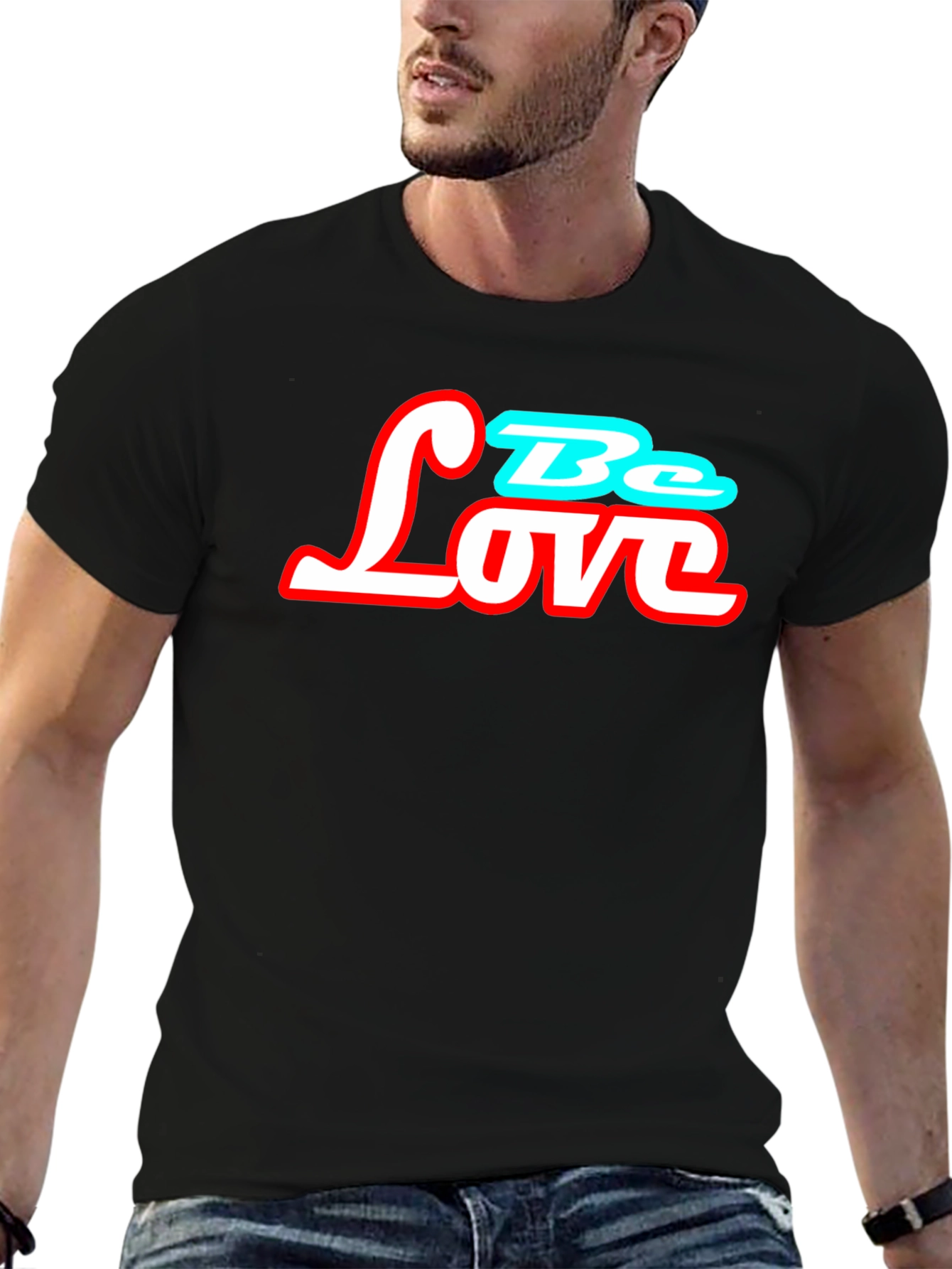 Be Love Graphic T-Shirt - Trendy Casual Tee