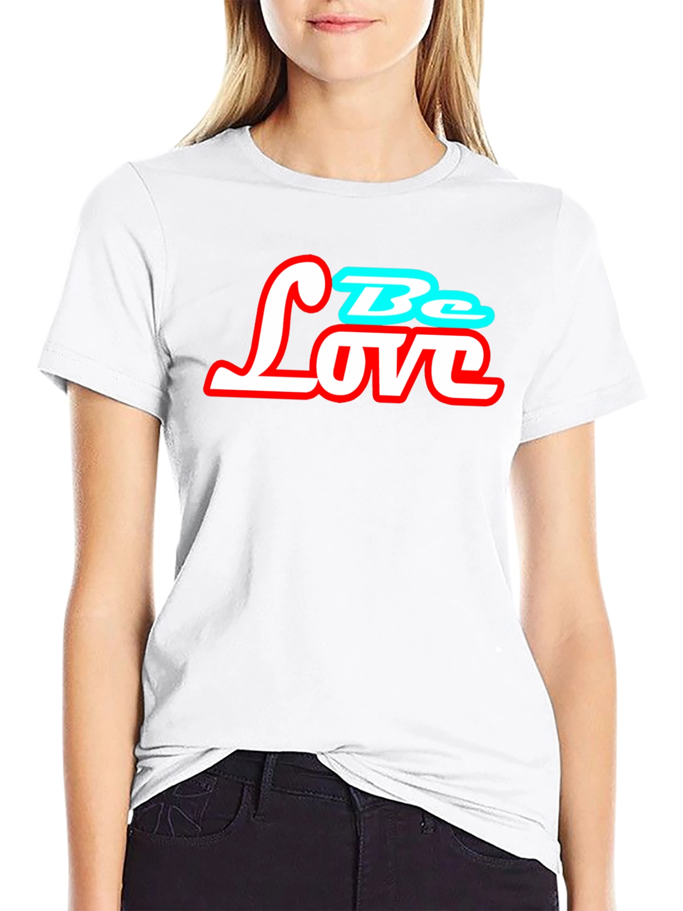Be Love Graphic T-Shirt - Trendy Casual Tee