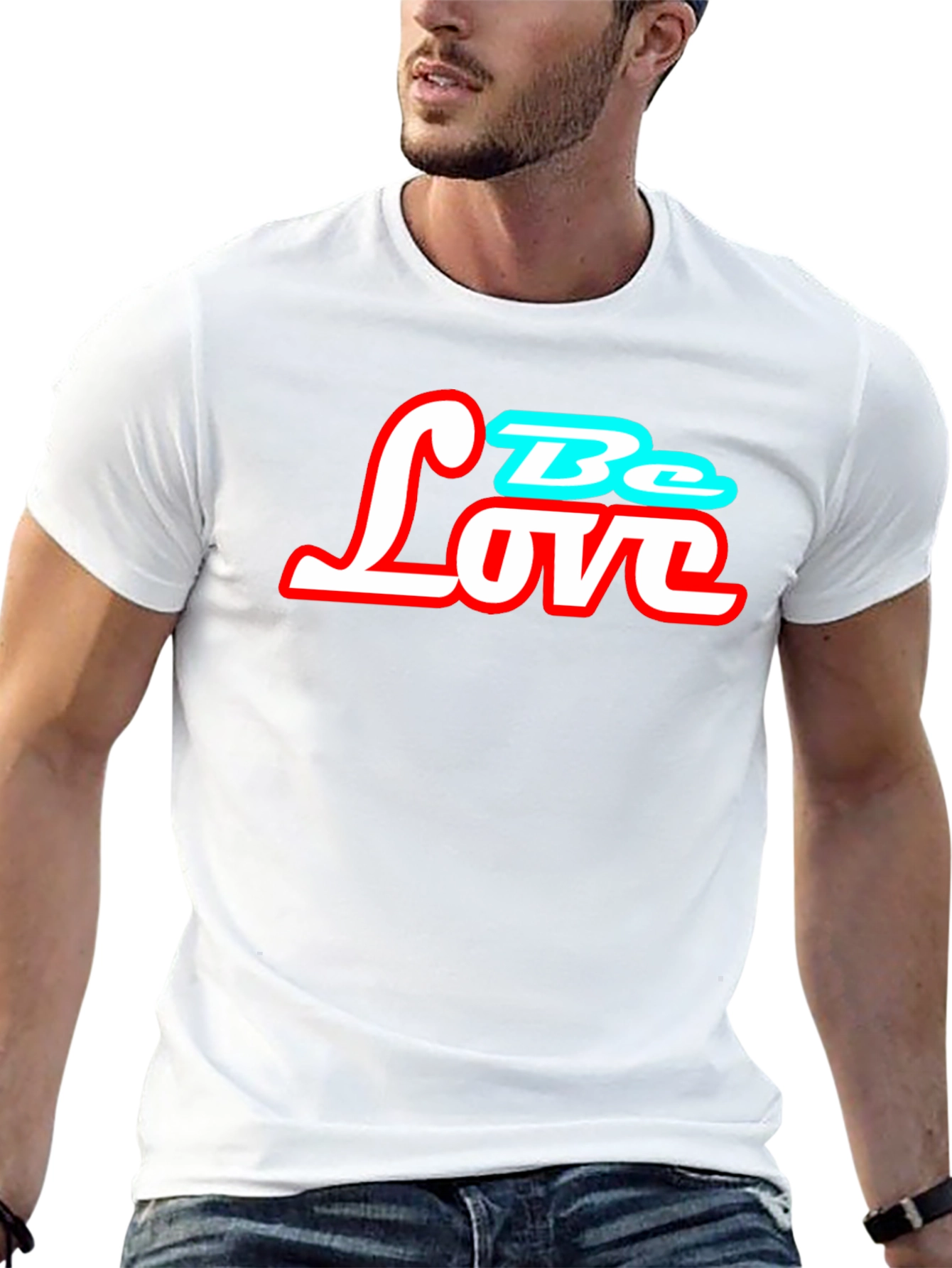 Be Love Graphic T-Shirt - Trendy Casual Tee