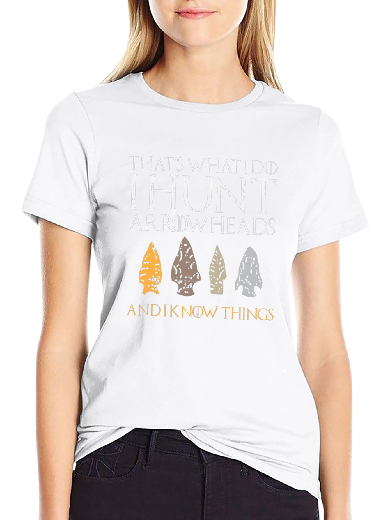 I Hunt Arrowheads T-Shirt