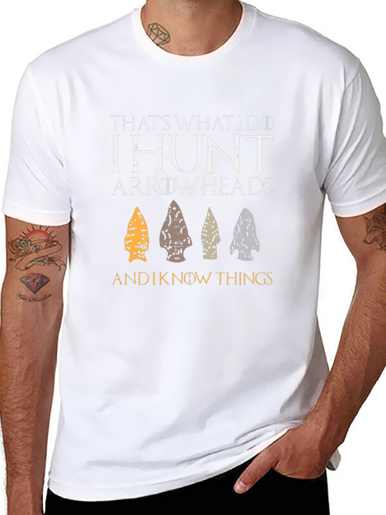 I Hunt Arrowheads T-Shirt