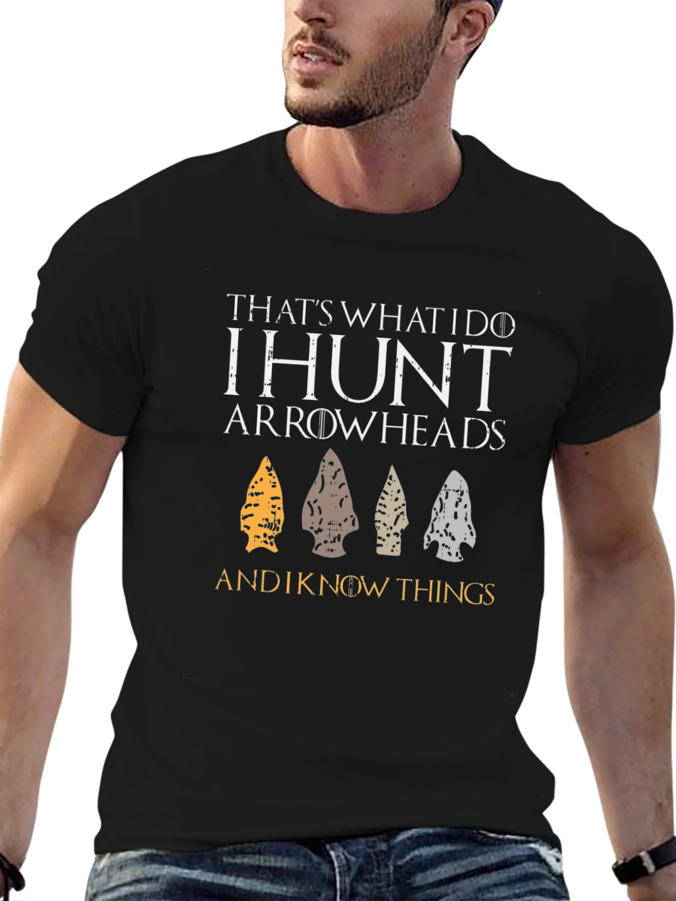 I Hunt Arrowheads T-Shirt