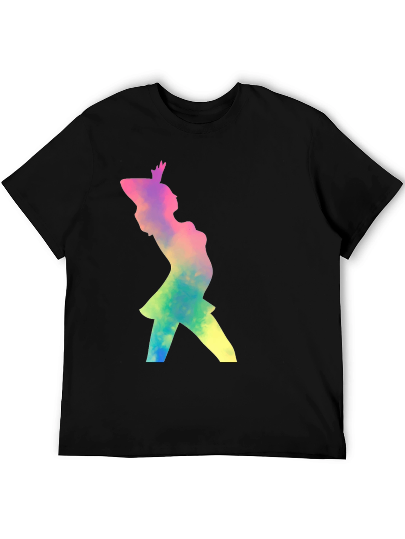 Silhouette Graphic Tee - Unisex Black T-Shirt