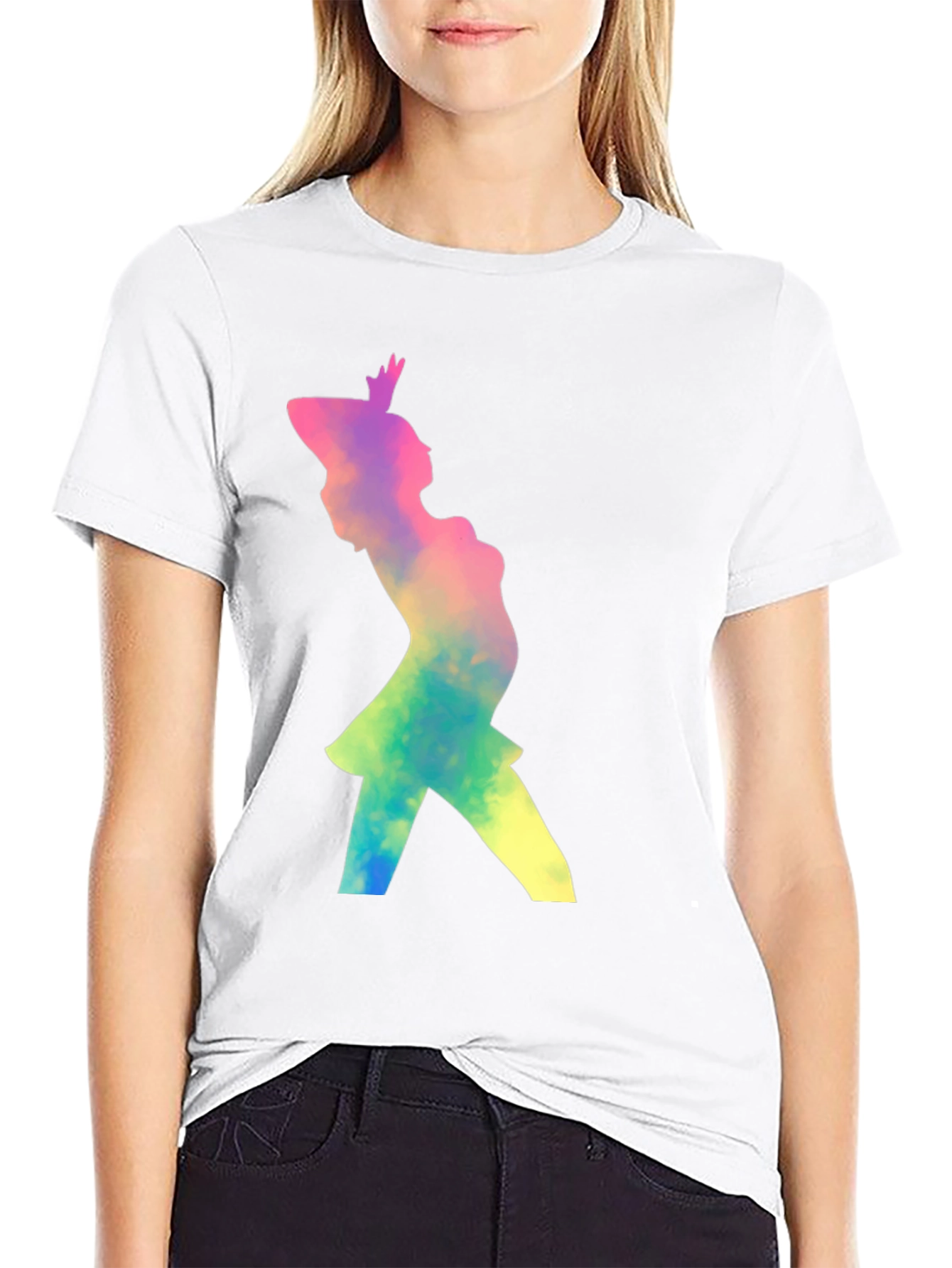 Silhouette Graphic Tee - Unisex Black T-Shirt