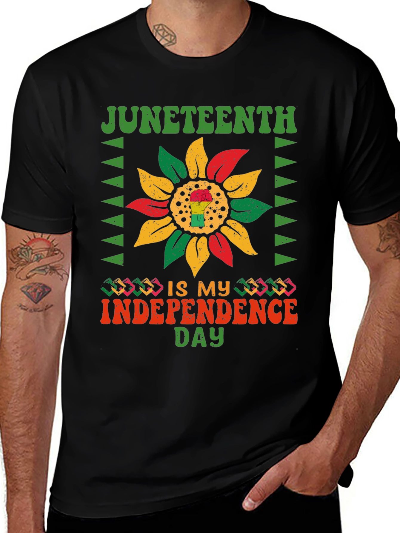 Juneteenth Independence Day Graphic T-Shirt