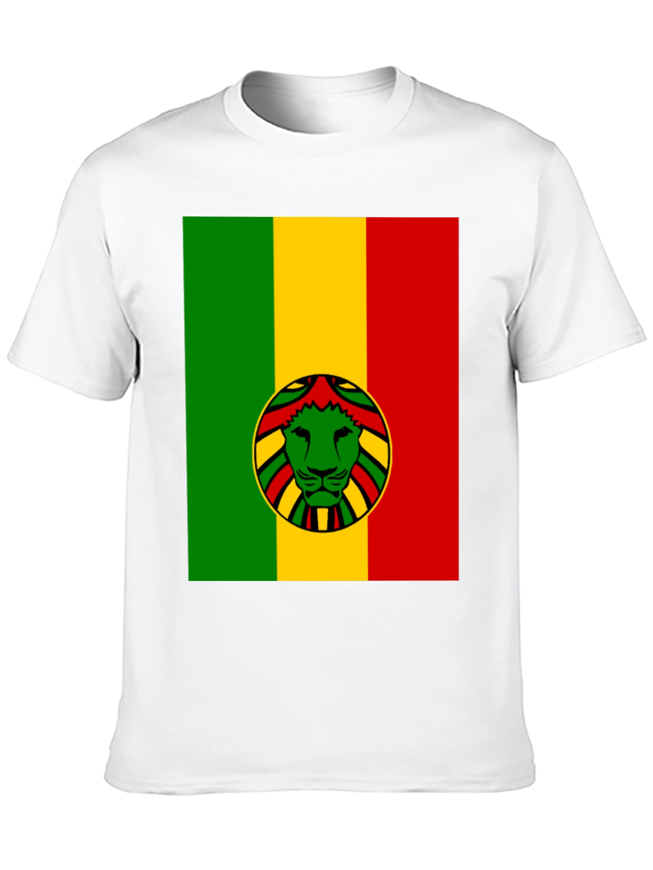 Rasta Lion T-Shirt - Reggae Vibes