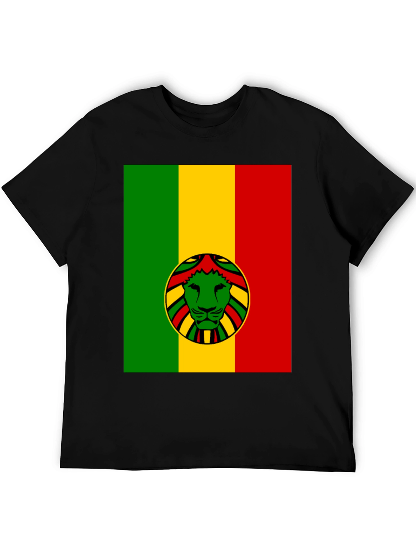 Rasta Lion T-Shirt - Reggae Vibes