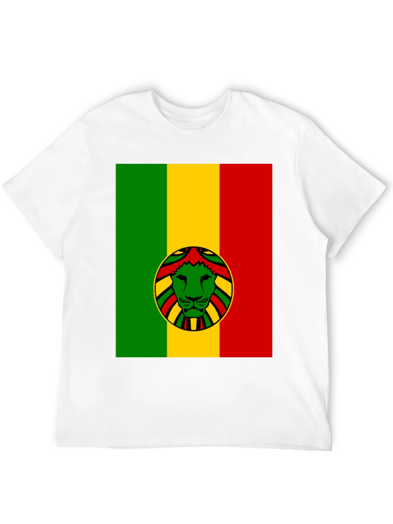 Rasta Lion T-Shirt - Reggae Vibes