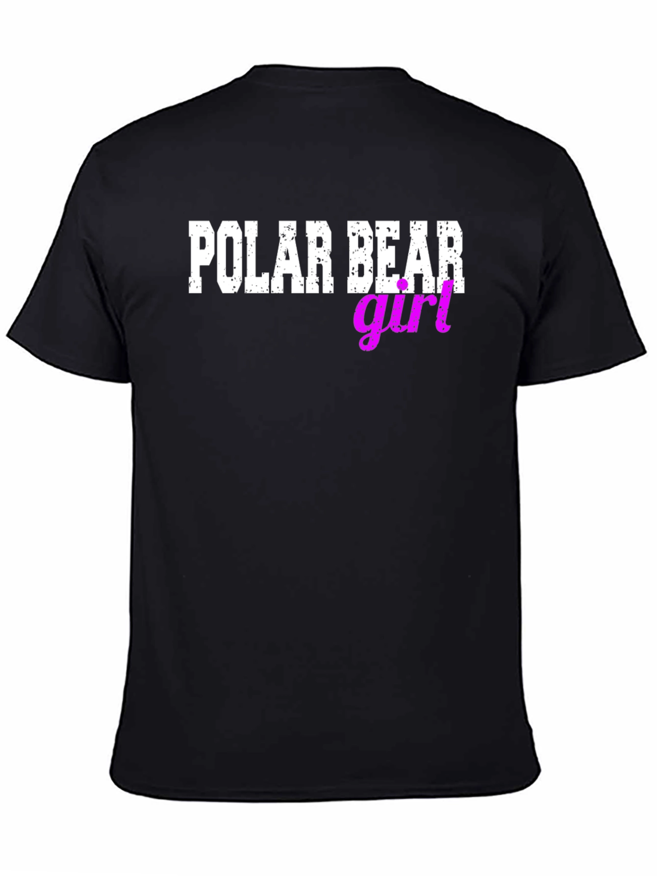 Polar Bear Girl T-Shirt - Stylish Casual Tee
