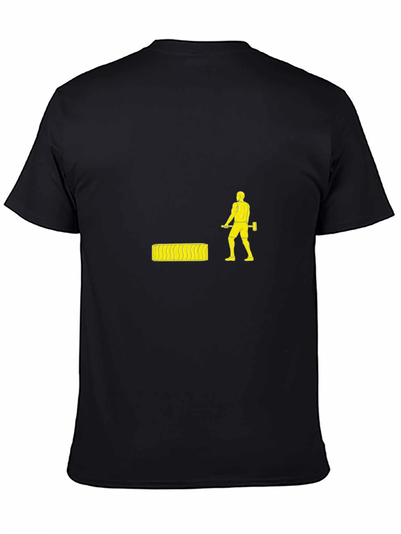 Sledgehammer Tire Workout Black Tee