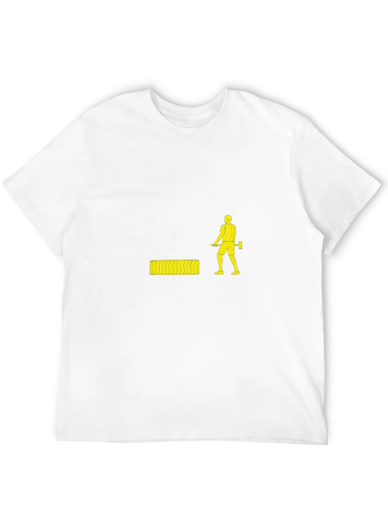 Sledgehammer Tire Workout Black Tee