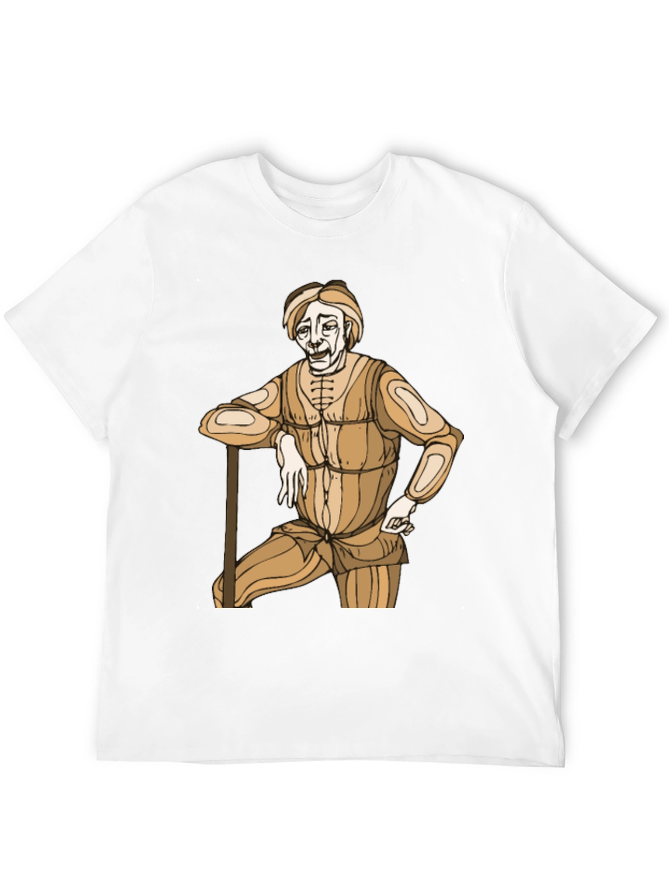 Retro Cartoon Graphic Tee - Black