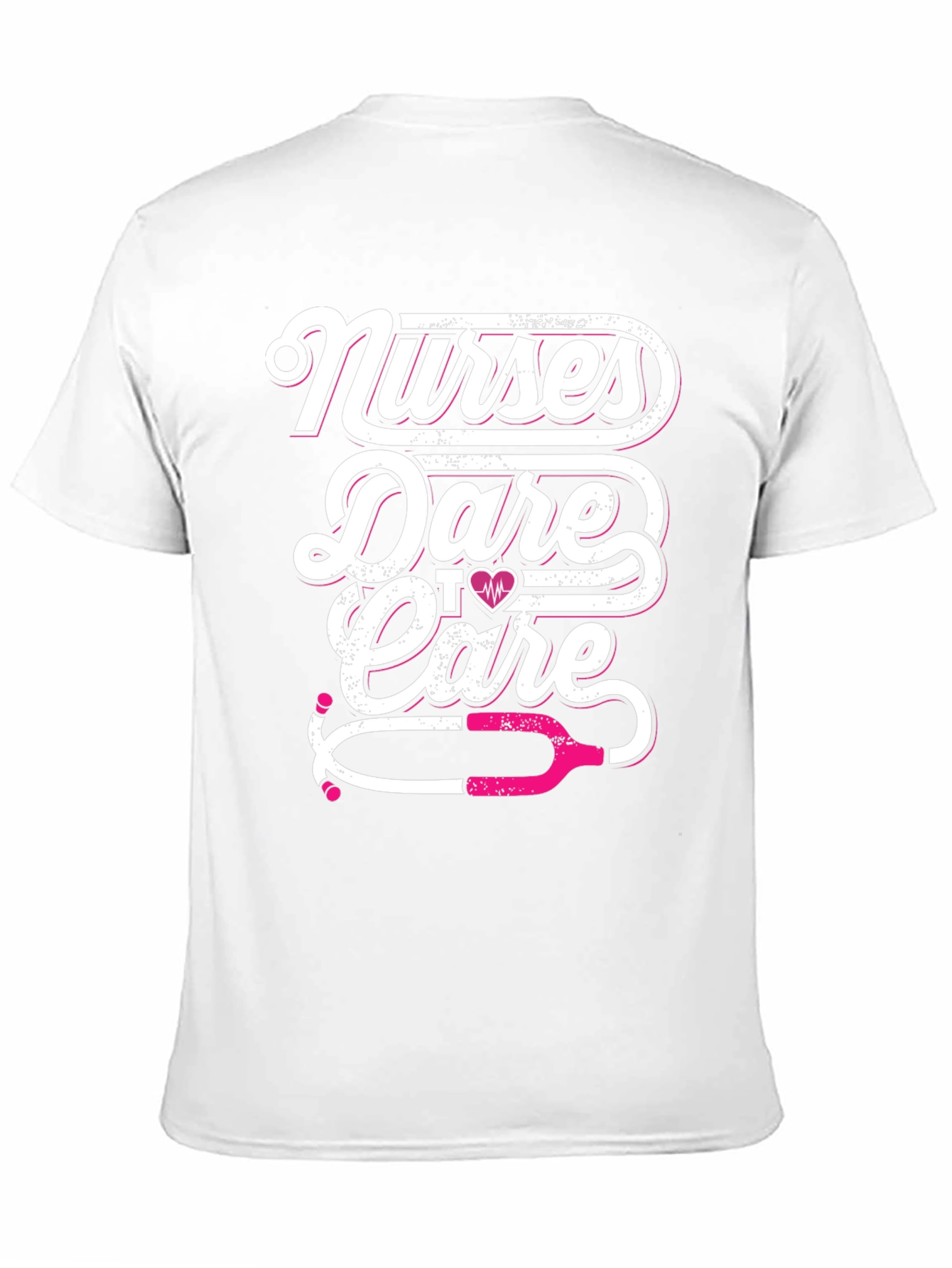 Nurses Dare to Care Black T-Shirt