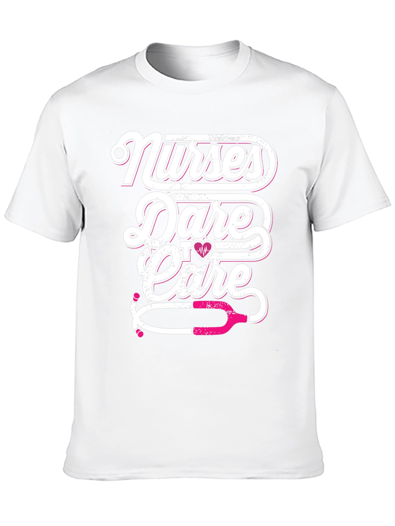 Nurses Dare to Care Black T-Shirt