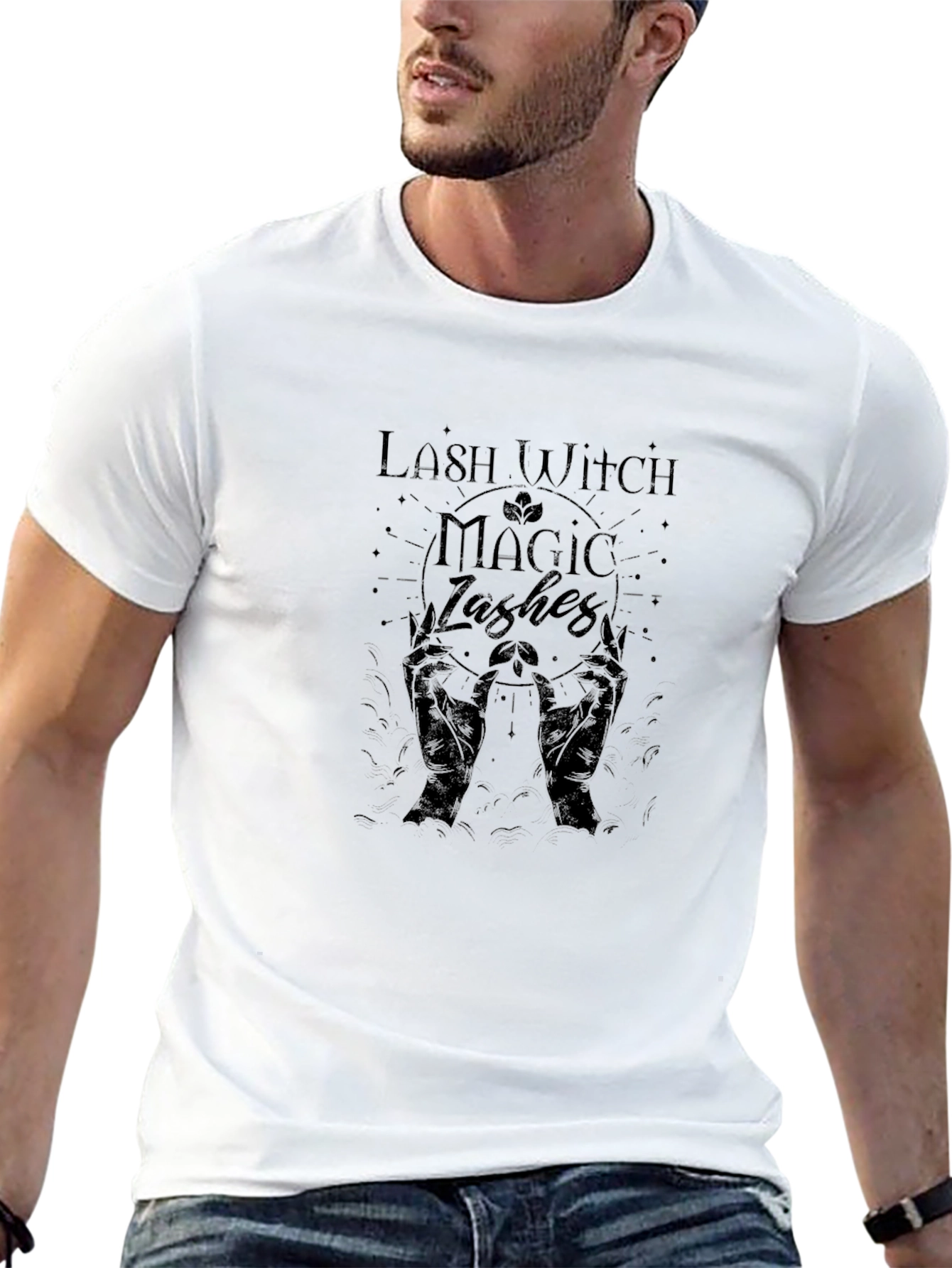 Lash Witch Magic Lashes Black Graphic Tee