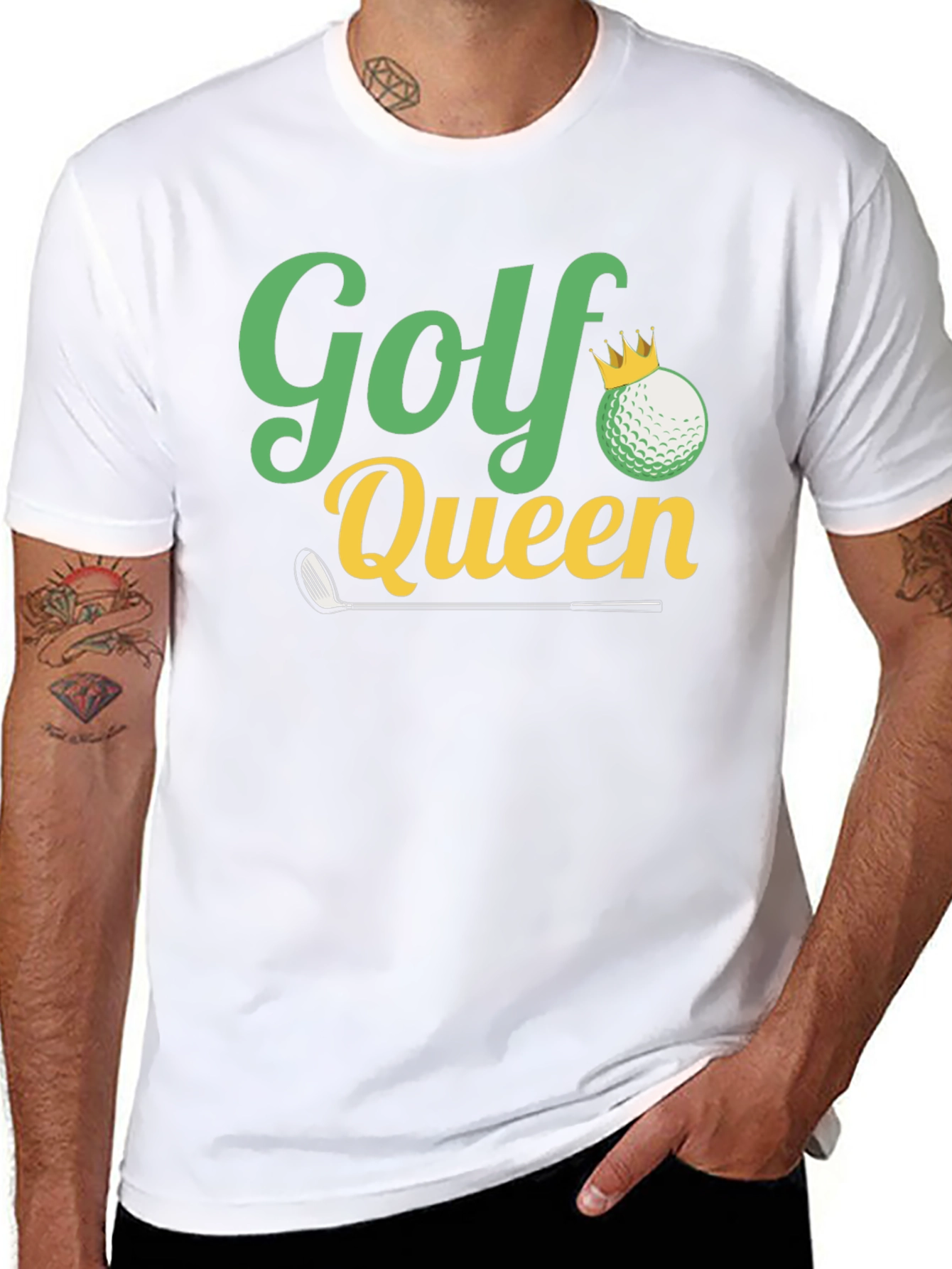 Golf Queen T-Shirt - Novelty Golf Apparel