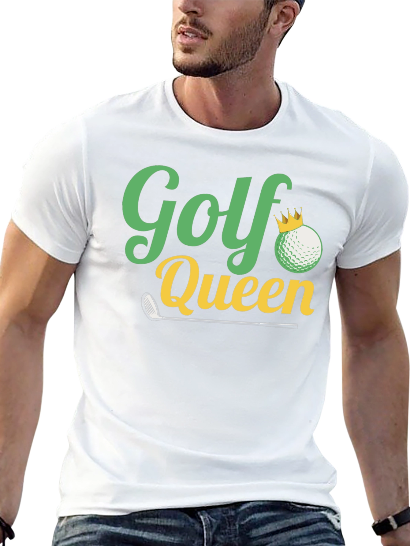 Golf Queen T-Shirt - Novelty Golf Apparel