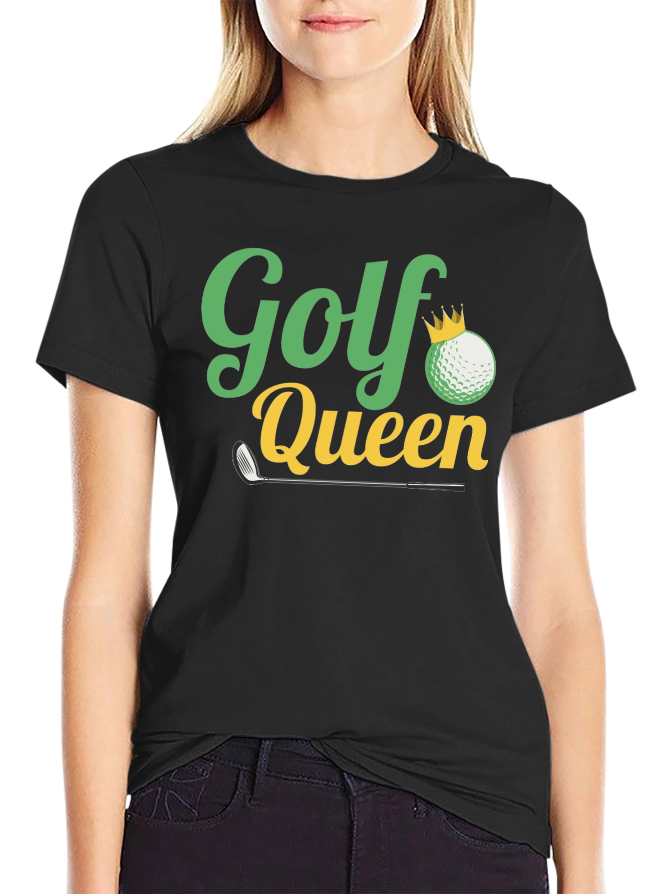 Golf Queen T-Shirt - Novelty Golf Apparel