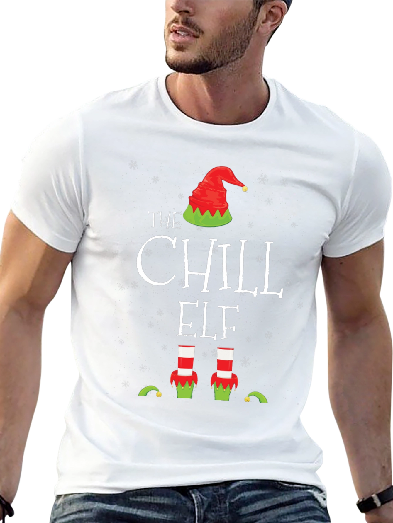 The Chill Elf Christmas T-Shirt